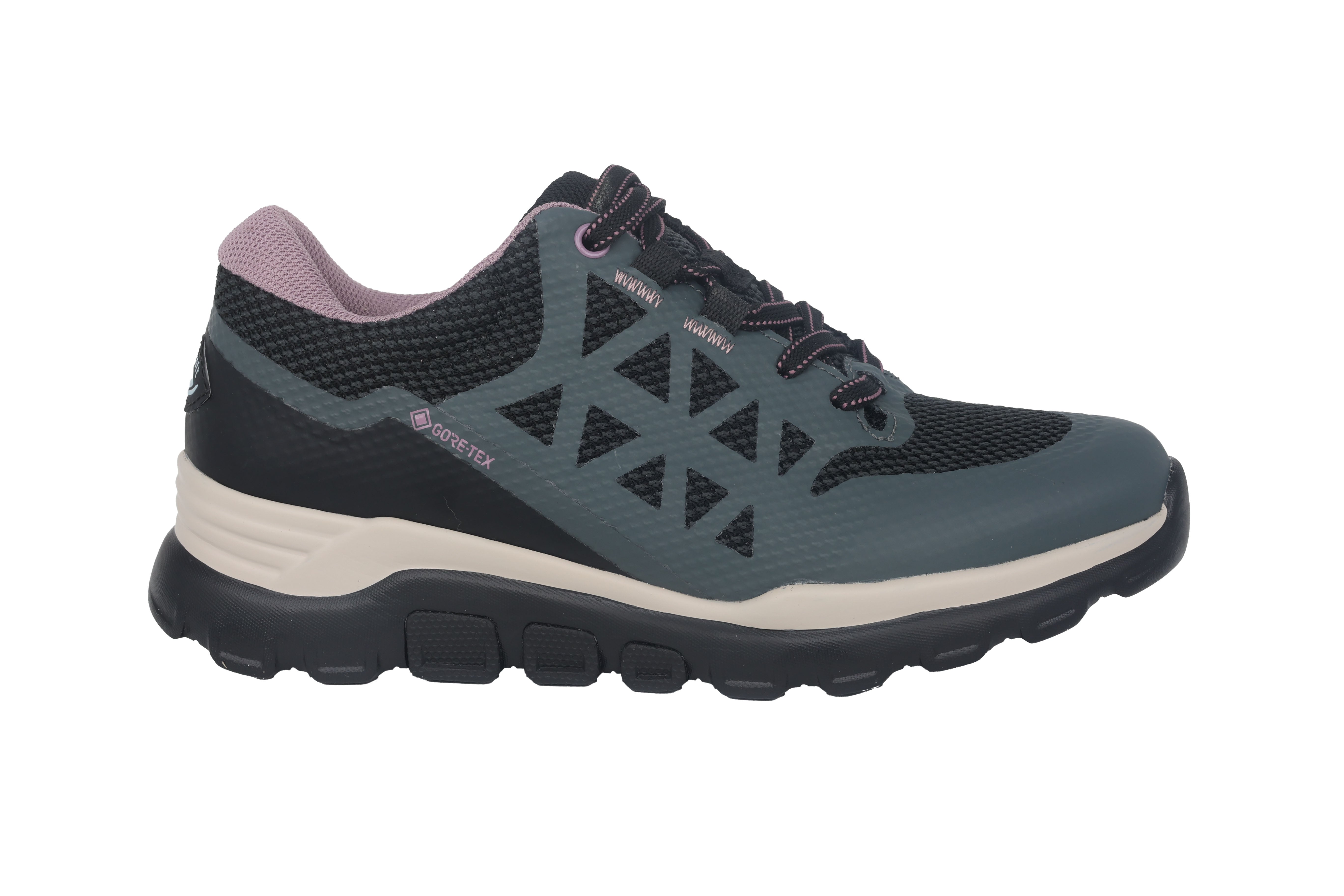 96.989.67' women's waterproof walking rolling sneaker - Grey