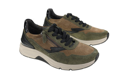 Dames wandelsneaker '96.898.34' - Groen mix - ChaplinshoesDames wandelsneaker '96.898.34' - Groen mixGabor