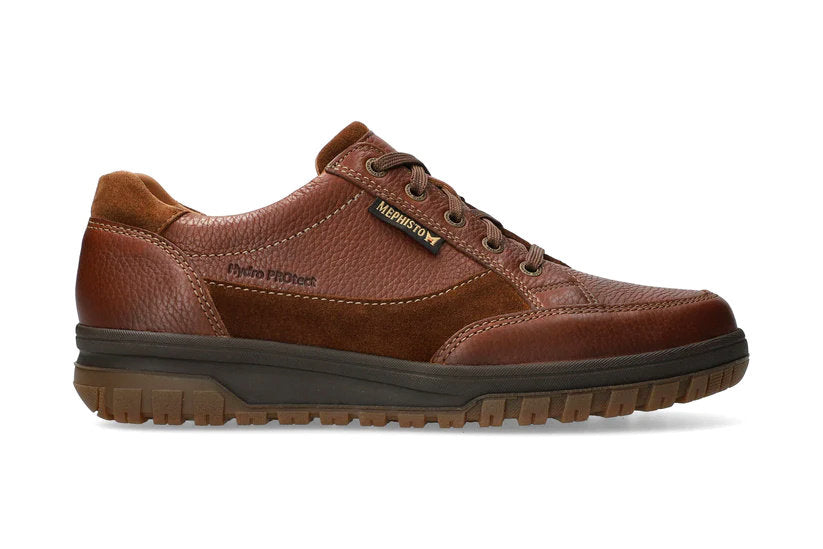 'Paco' men's lace-up shoe - Brown