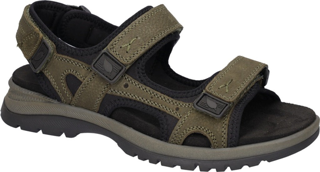 'H-Taro' men's wide fit (H) sandal - Green