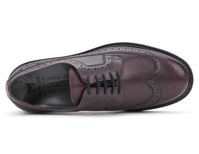 Handgefertigter Goodyear-Schnürschuh „Matthew“ für Herren – Rot