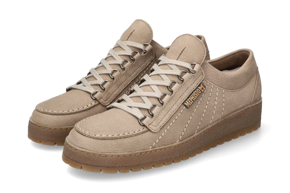 'Rainbow' men's lace-up shoe - beige