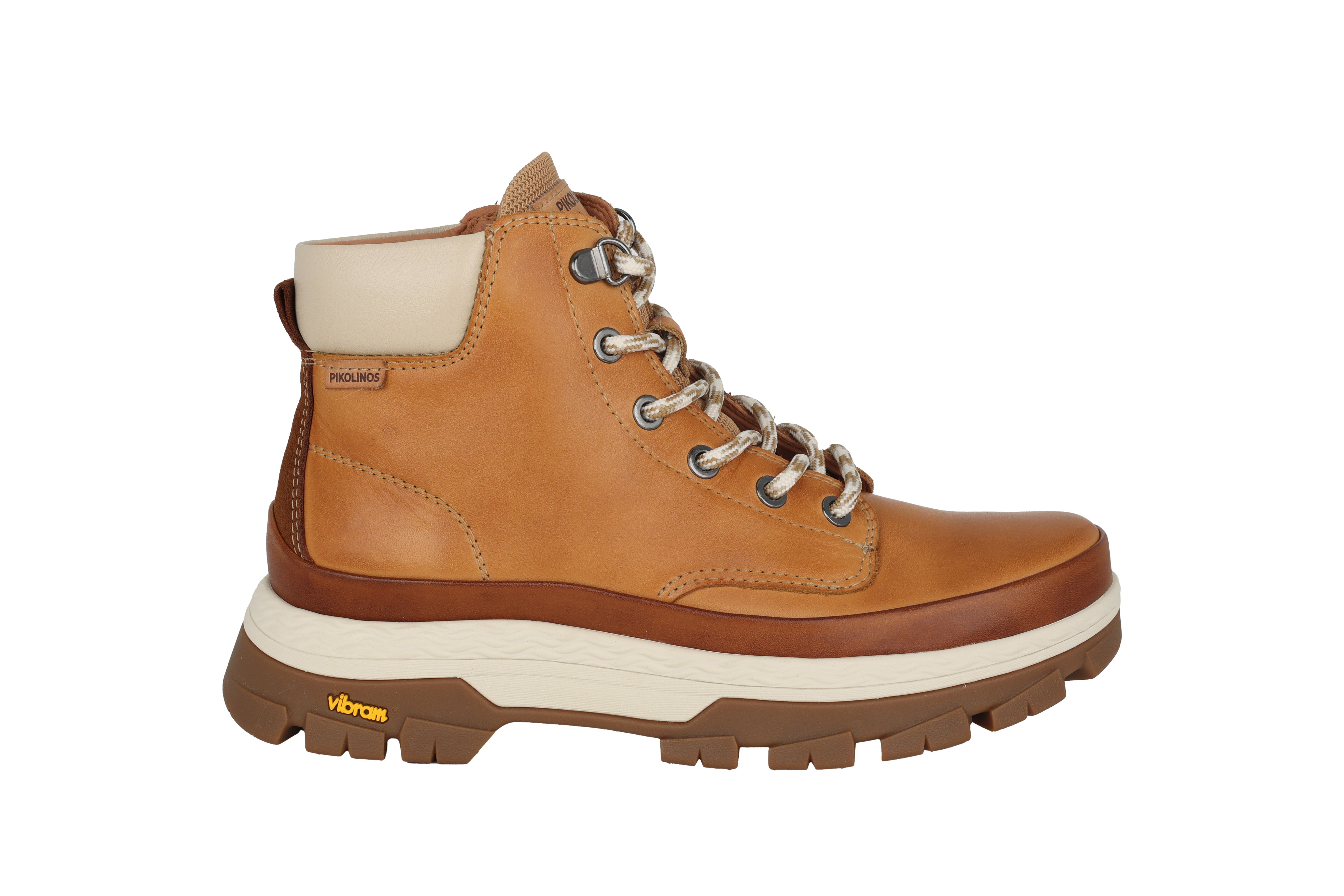 Sandanker Boot Pikolinos Santander Leather Platform Ankle Boots