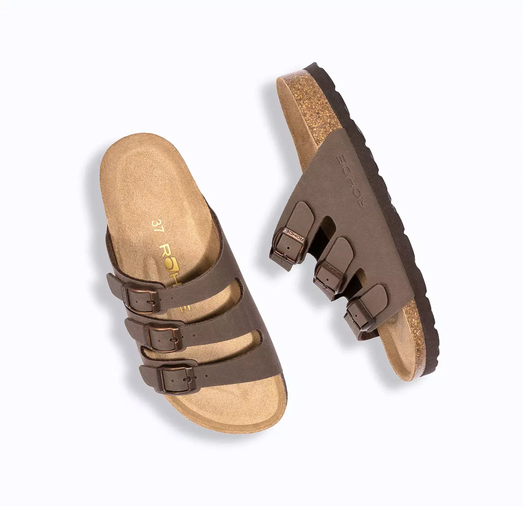 'Alba' women's slide sandal - brown - Chaplinshoes'Alba' women's slide sandal - brownRohde