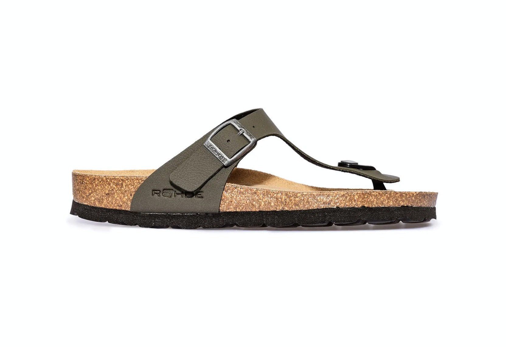 'Alba' women's slide toe sandal - green - Chaplinshoes'Alba' women's slide toe sandal - greenRohde