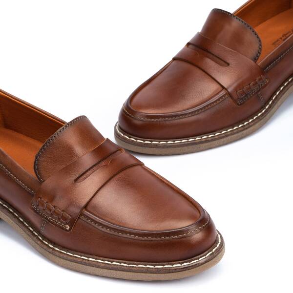 'Aldaya' women's loafer - Brown cuero - Chaplinshoes'Aldaya' women's loafer - Brown cueroPikolinos