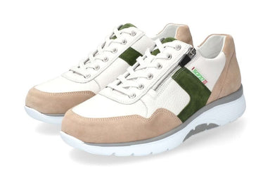 'Amory' men's white fit (H) walking rolling sneaker - beige white - Chaplinshoes'Amory' men's white fit (H) walking rolling sneaker - beige whiteMephisto