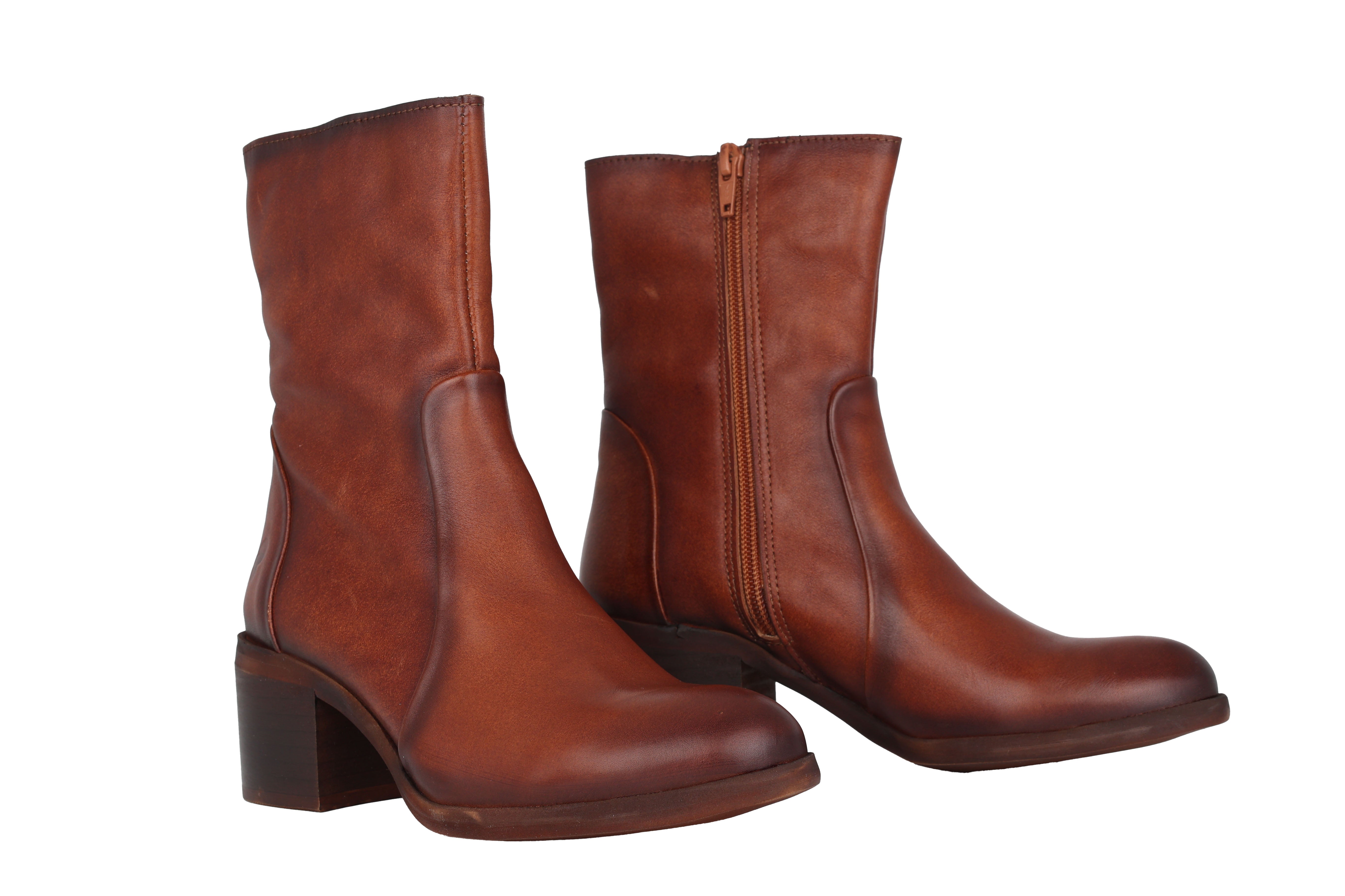 'Anilex Namibia' women's ankle boot - brown