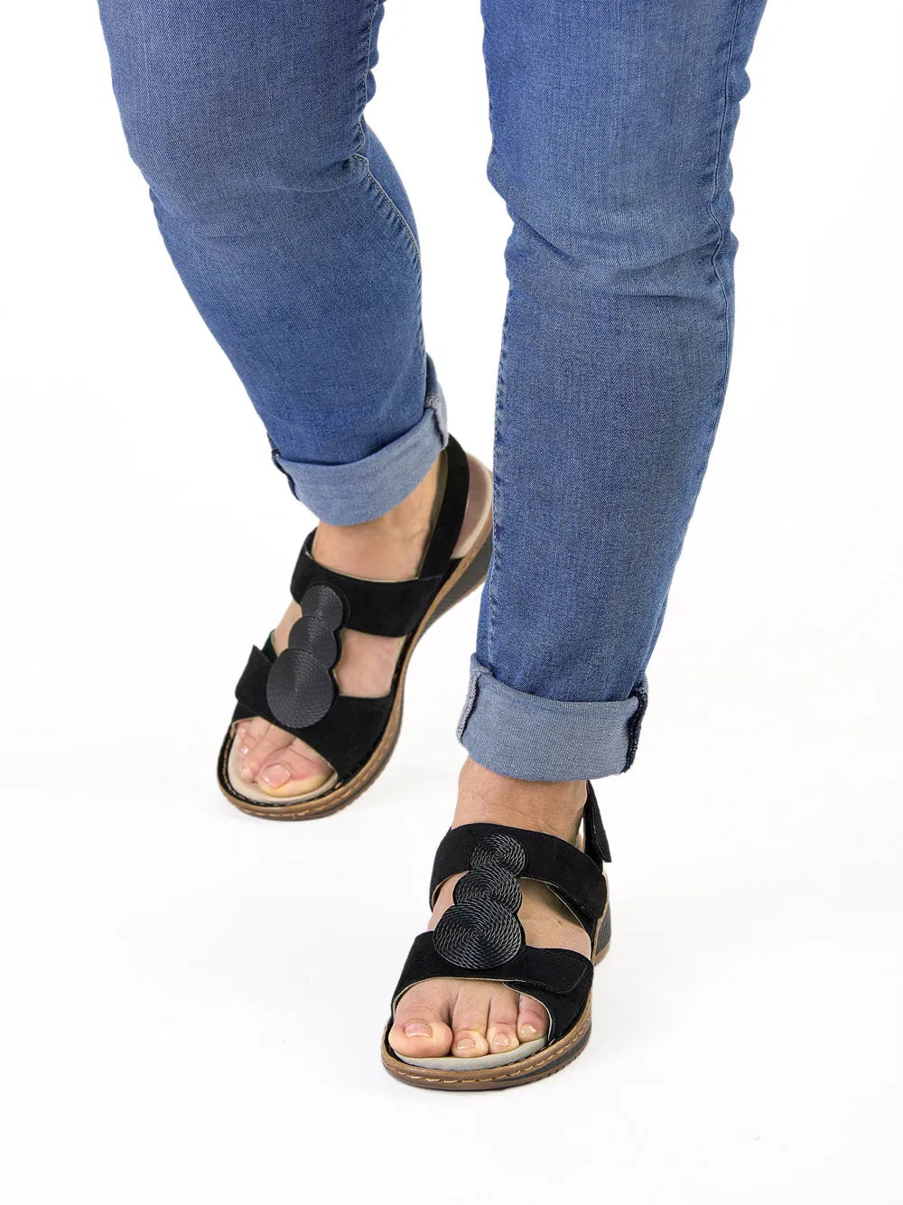 'Hawaii' women's sandal - black