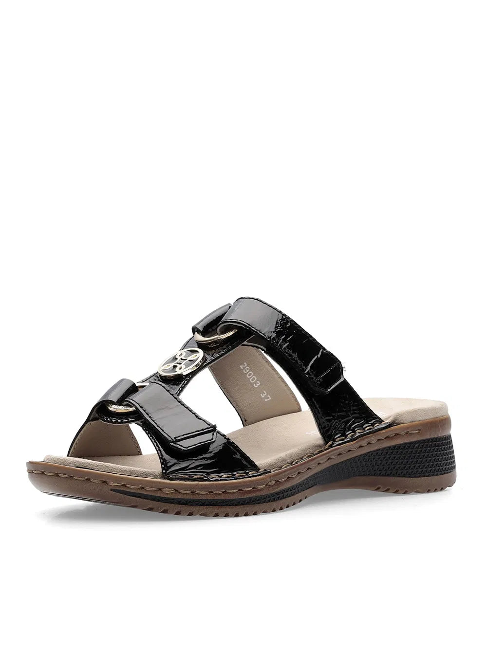 'Hawaii' women's mule sandal - black