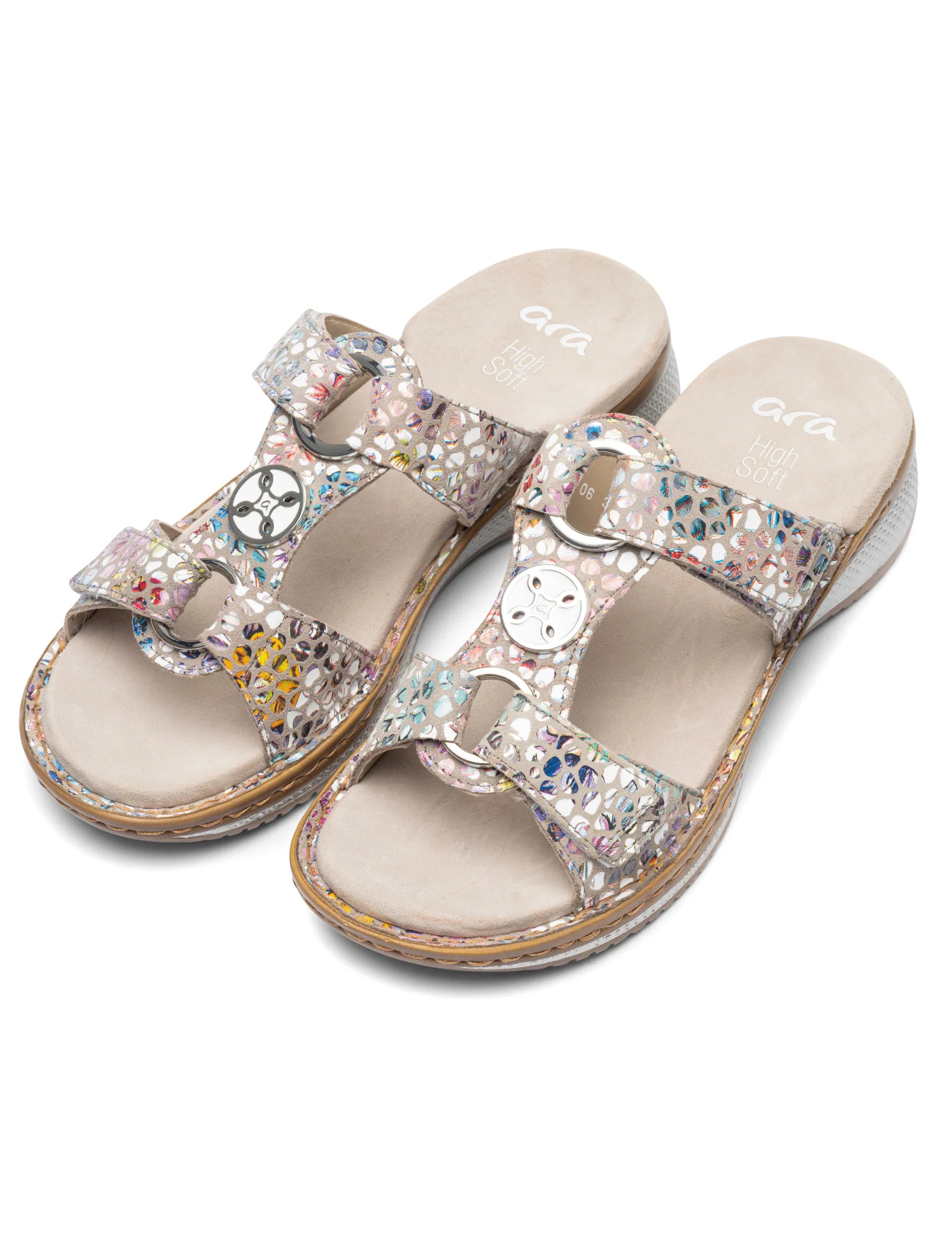 'Hawaii' women's slide sandal - multicolour