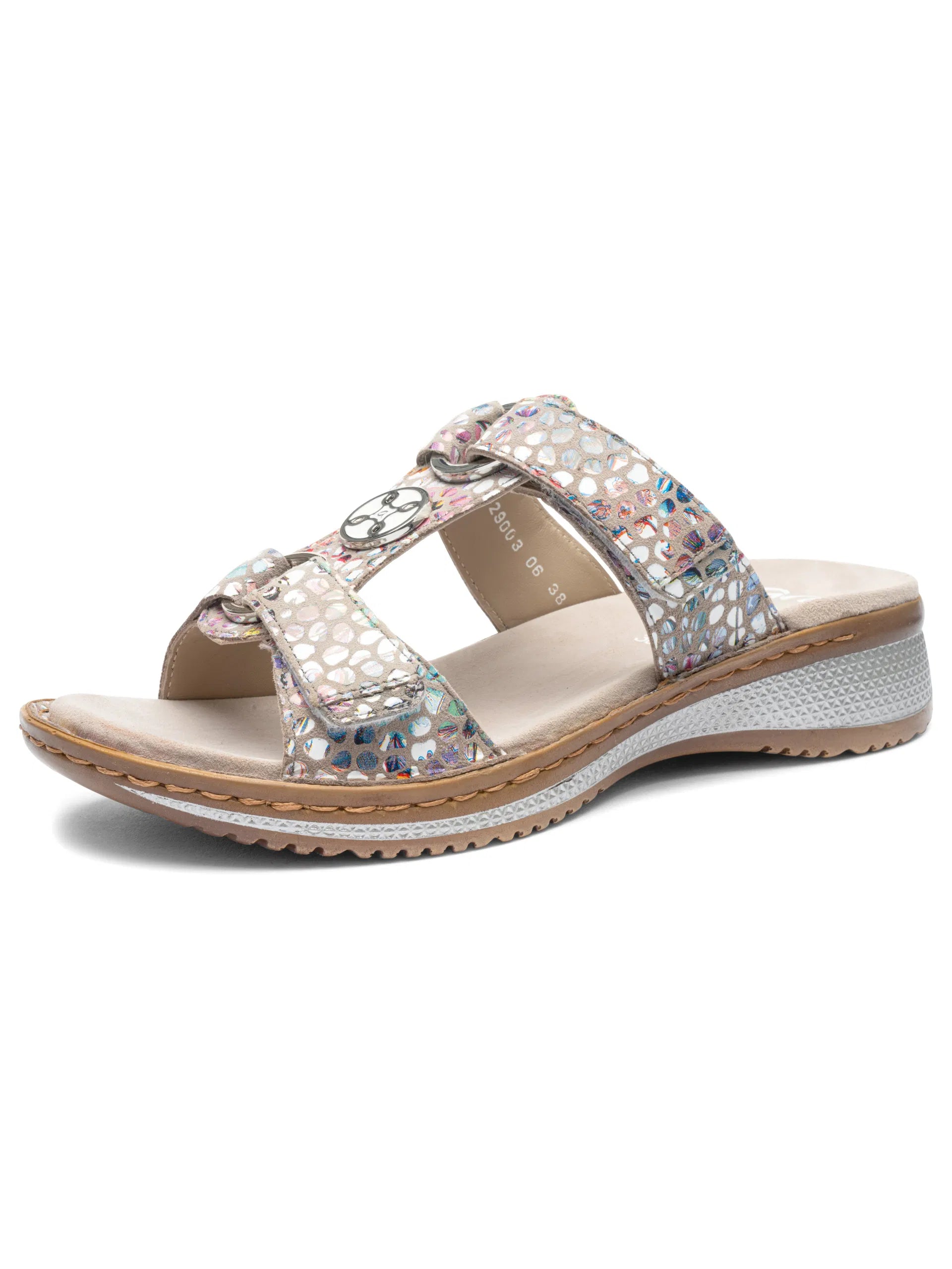 'Hawaii' women's slide sandal - multicolour