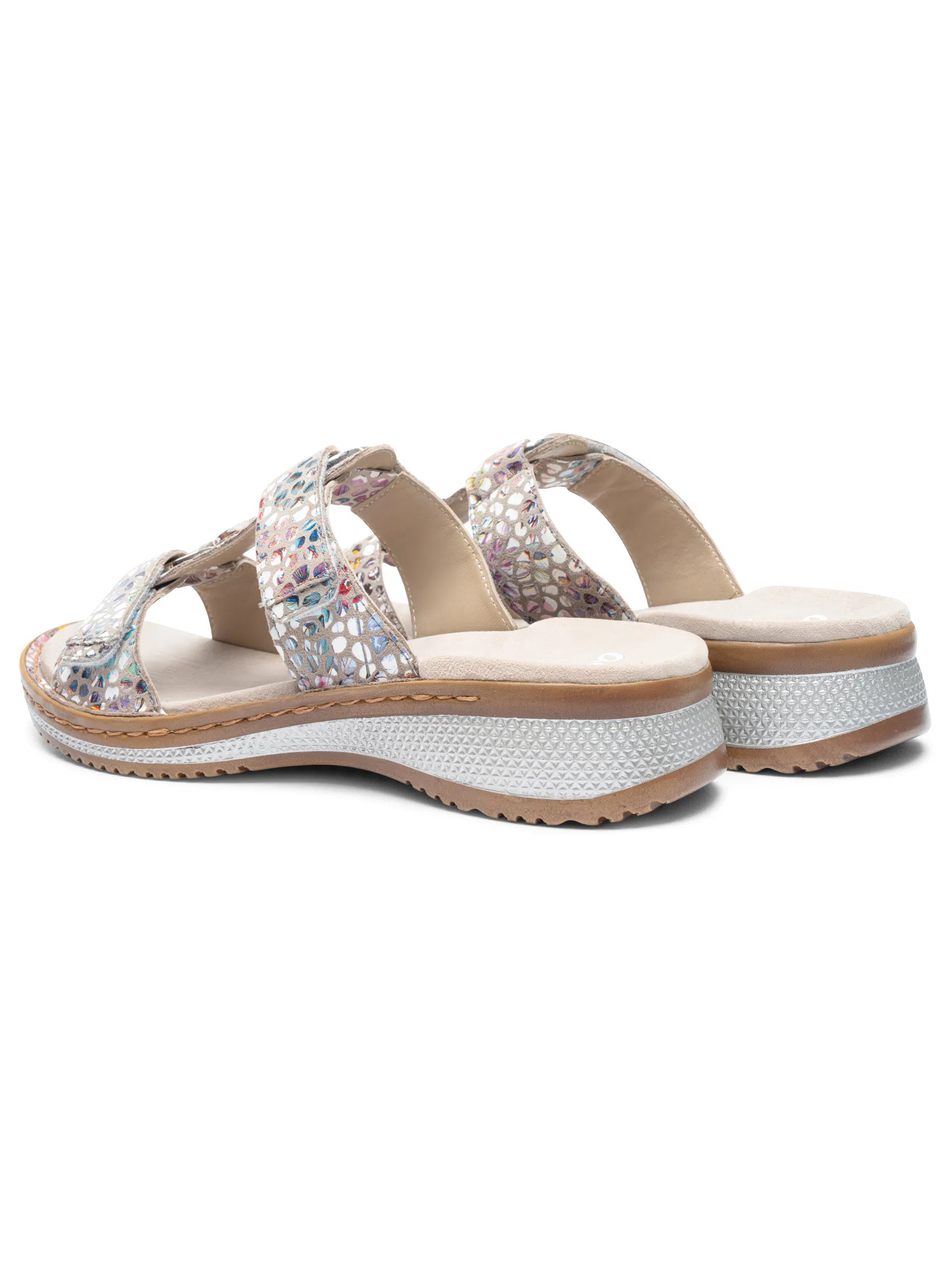 'Hawaii' women's slide sandal - multicolour