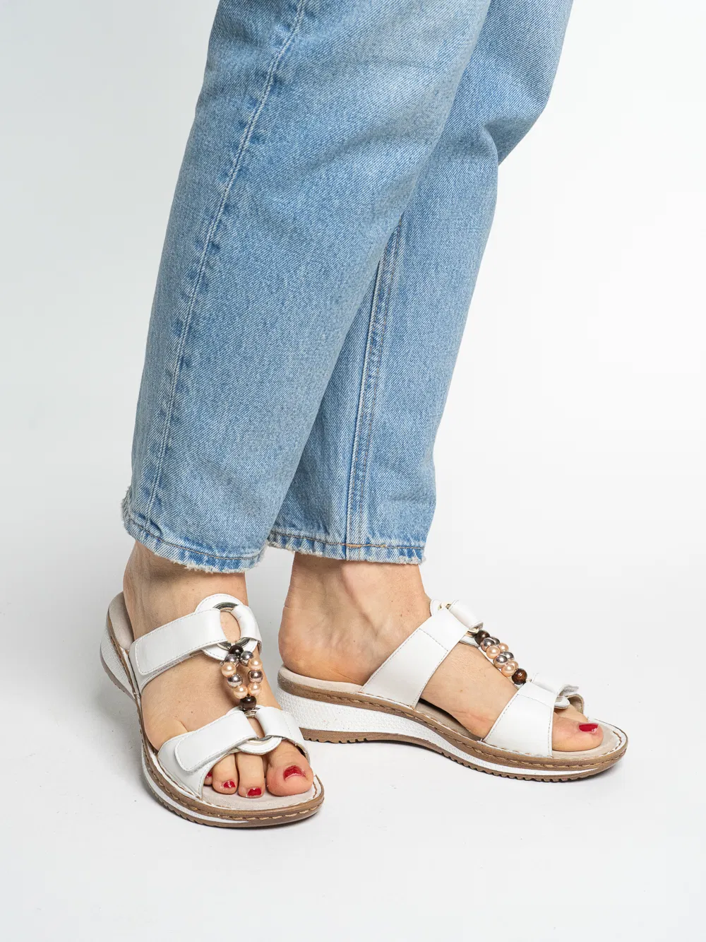 'Hawaii' women's sandal - Off White