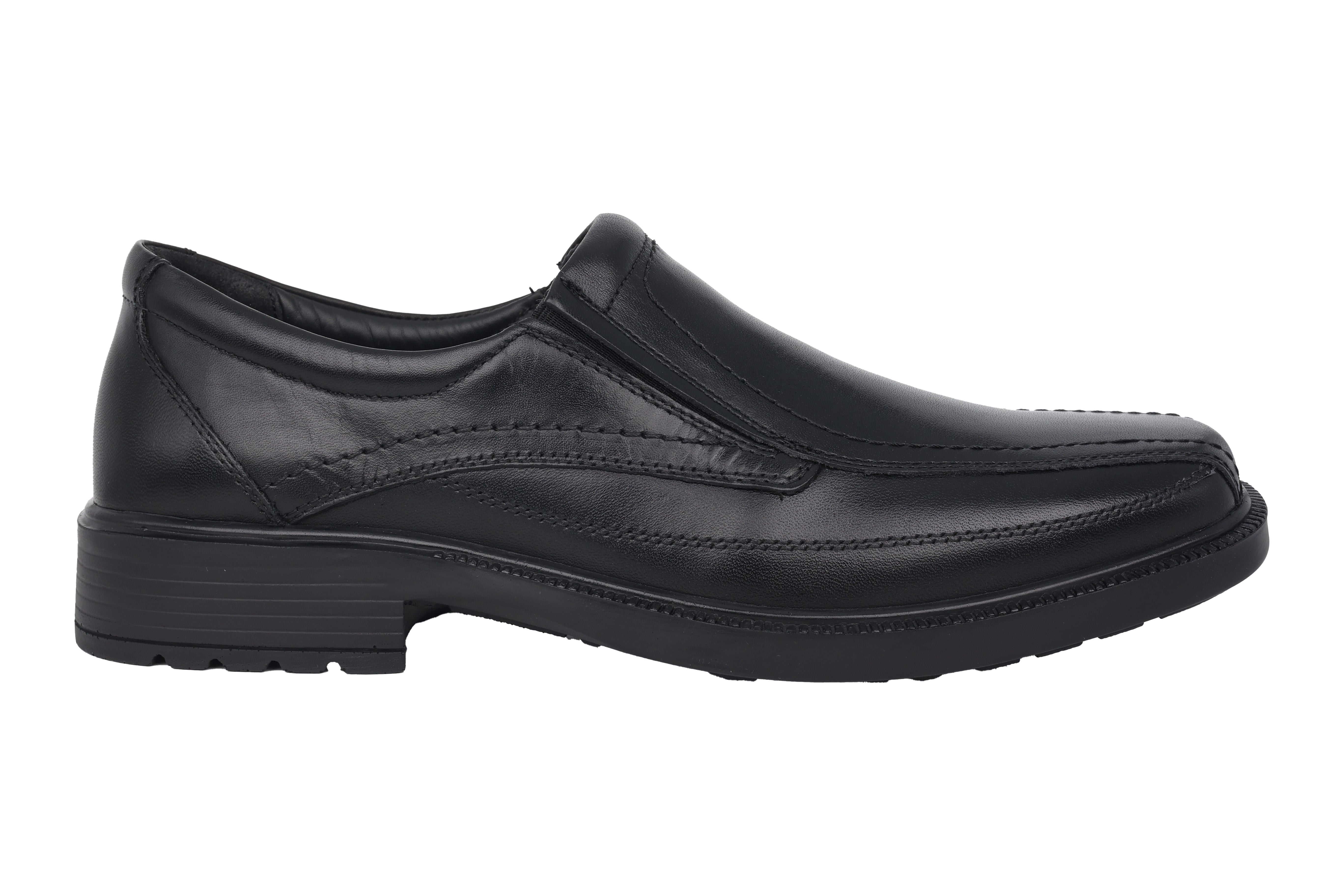 'Largo' men's slip-on shoe - Black
