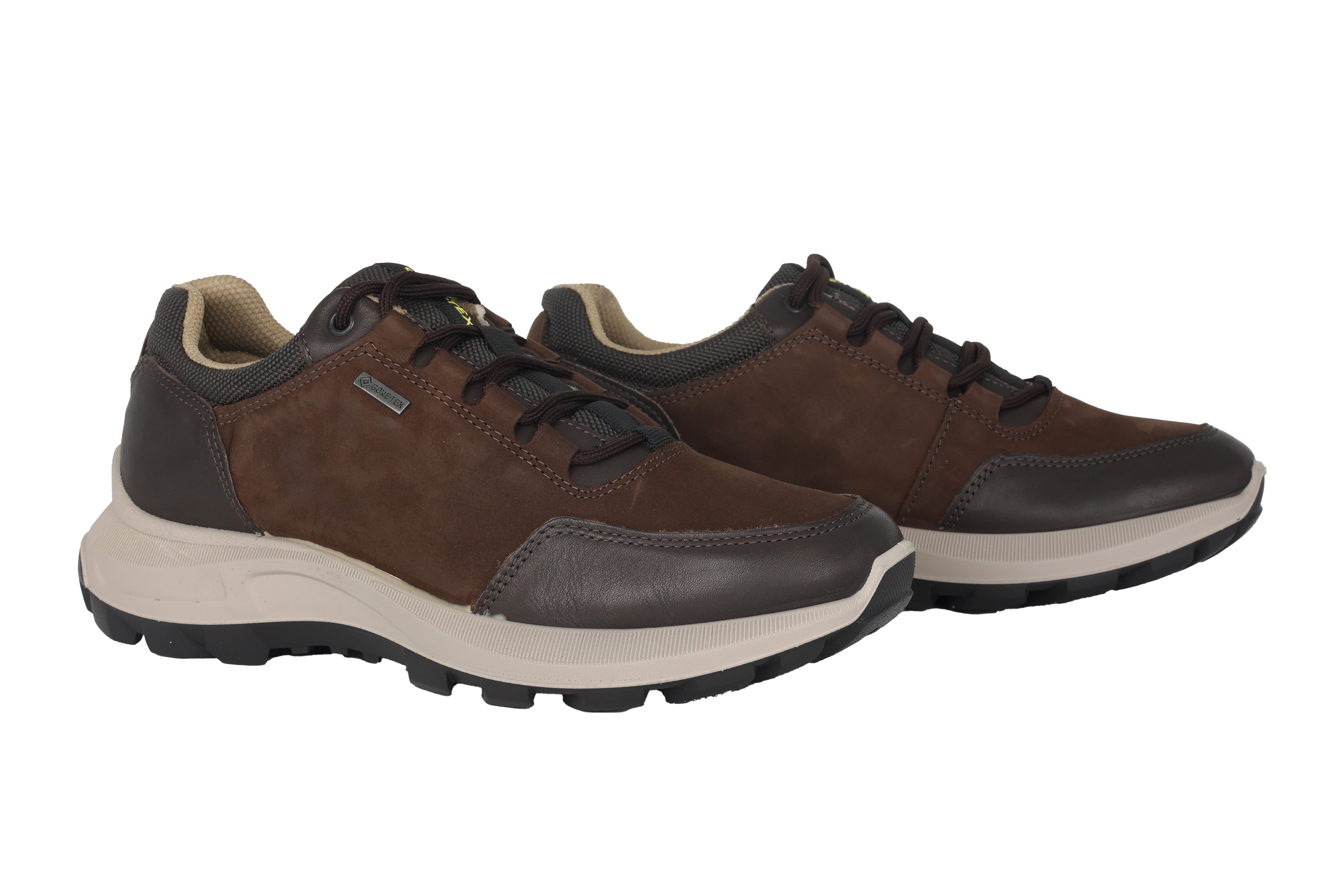 'Mauro' men's goretex waterproof walking sneaker - Brown