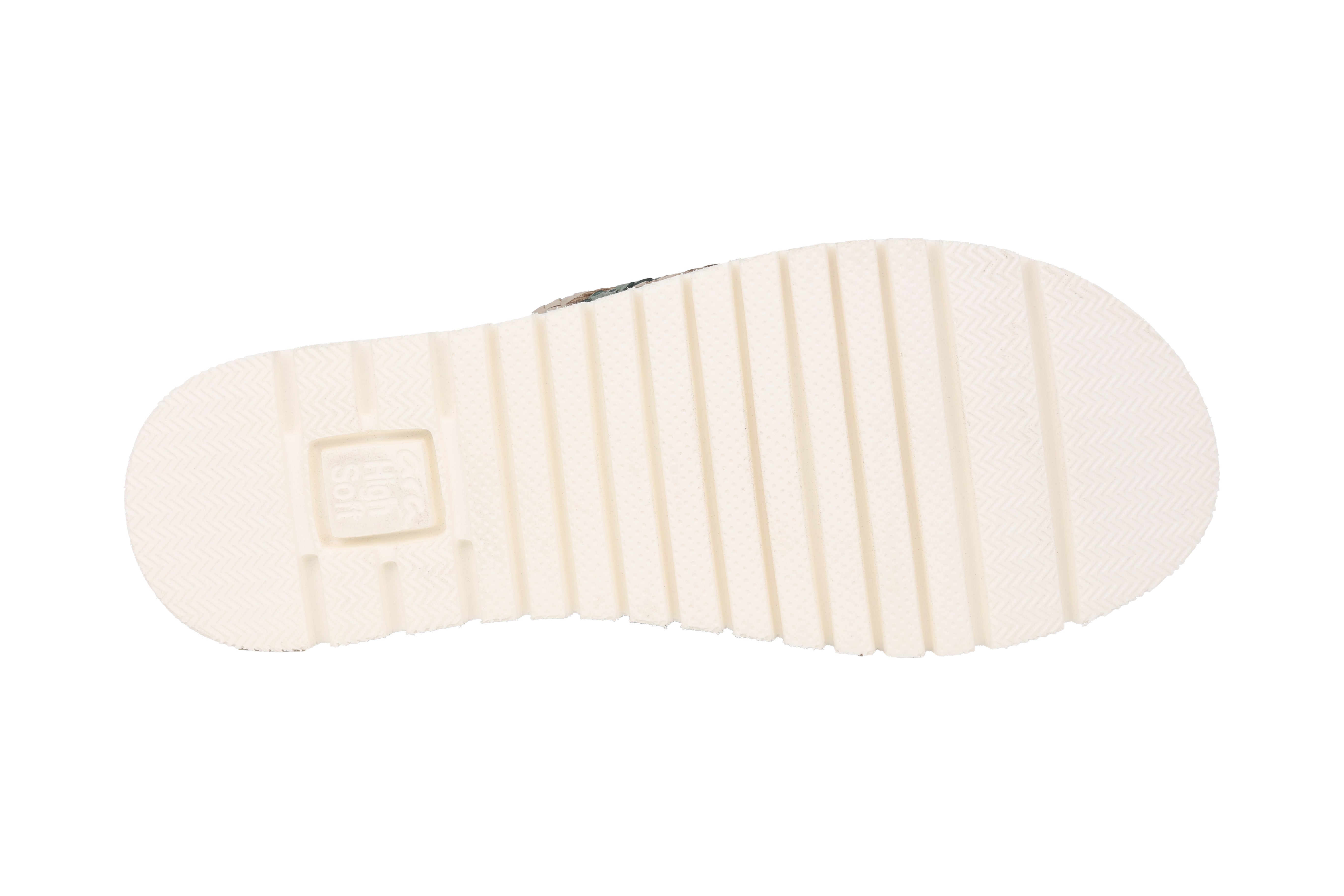 'Kent' women's sandal - Beige mix