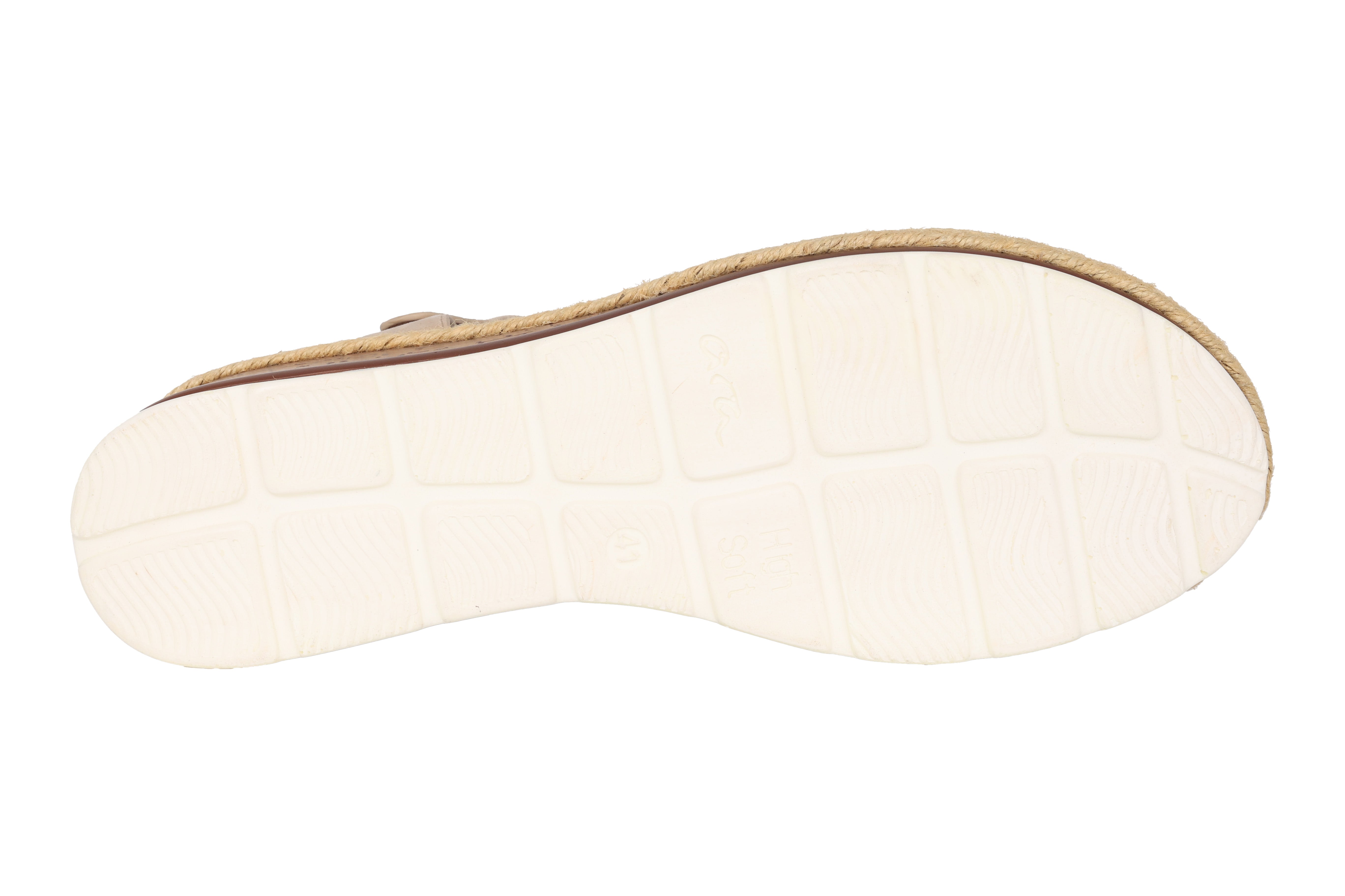 'Cadiz-S' women's sandal - Beige mix