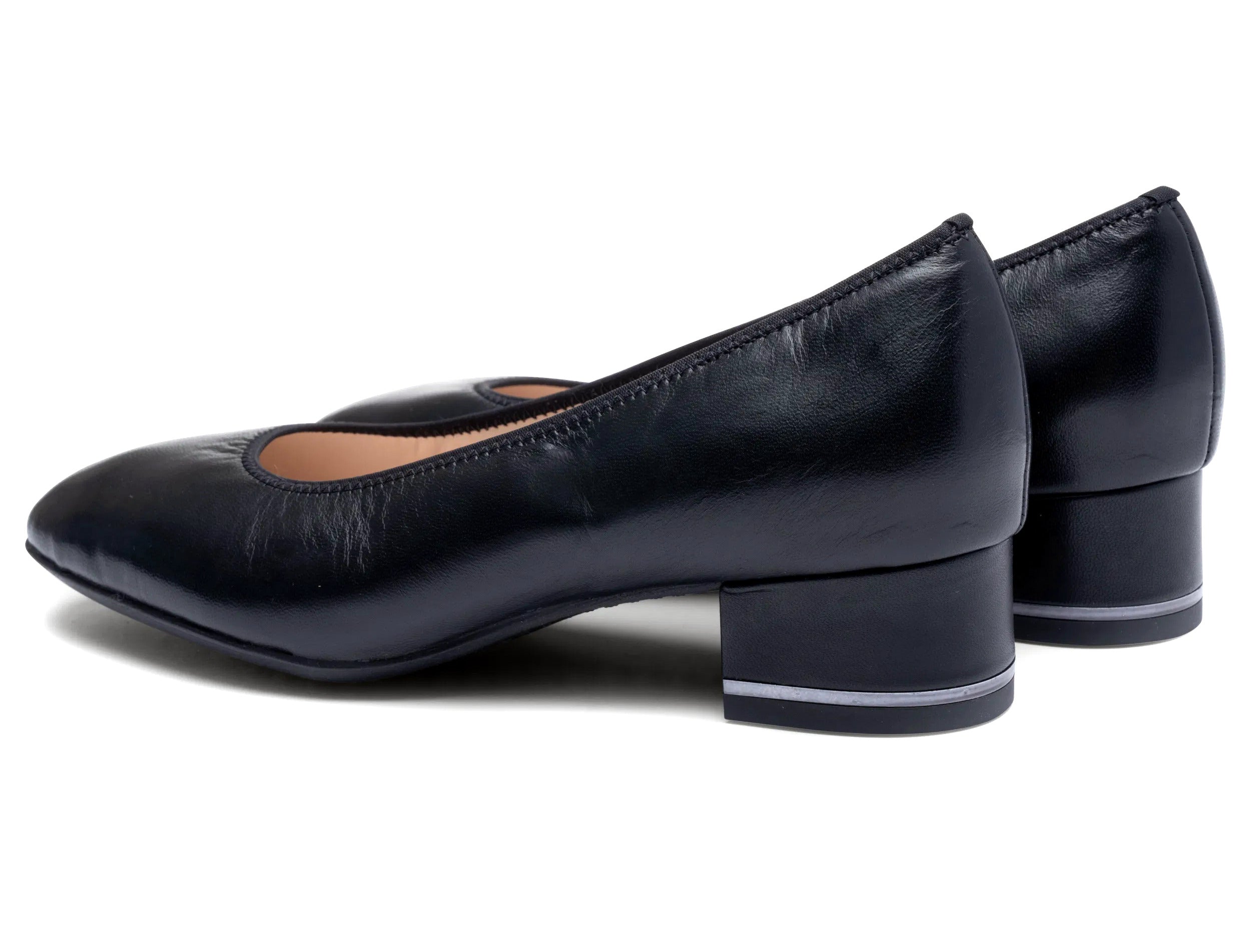 'Graz' women's wide fit (H) pump - Black