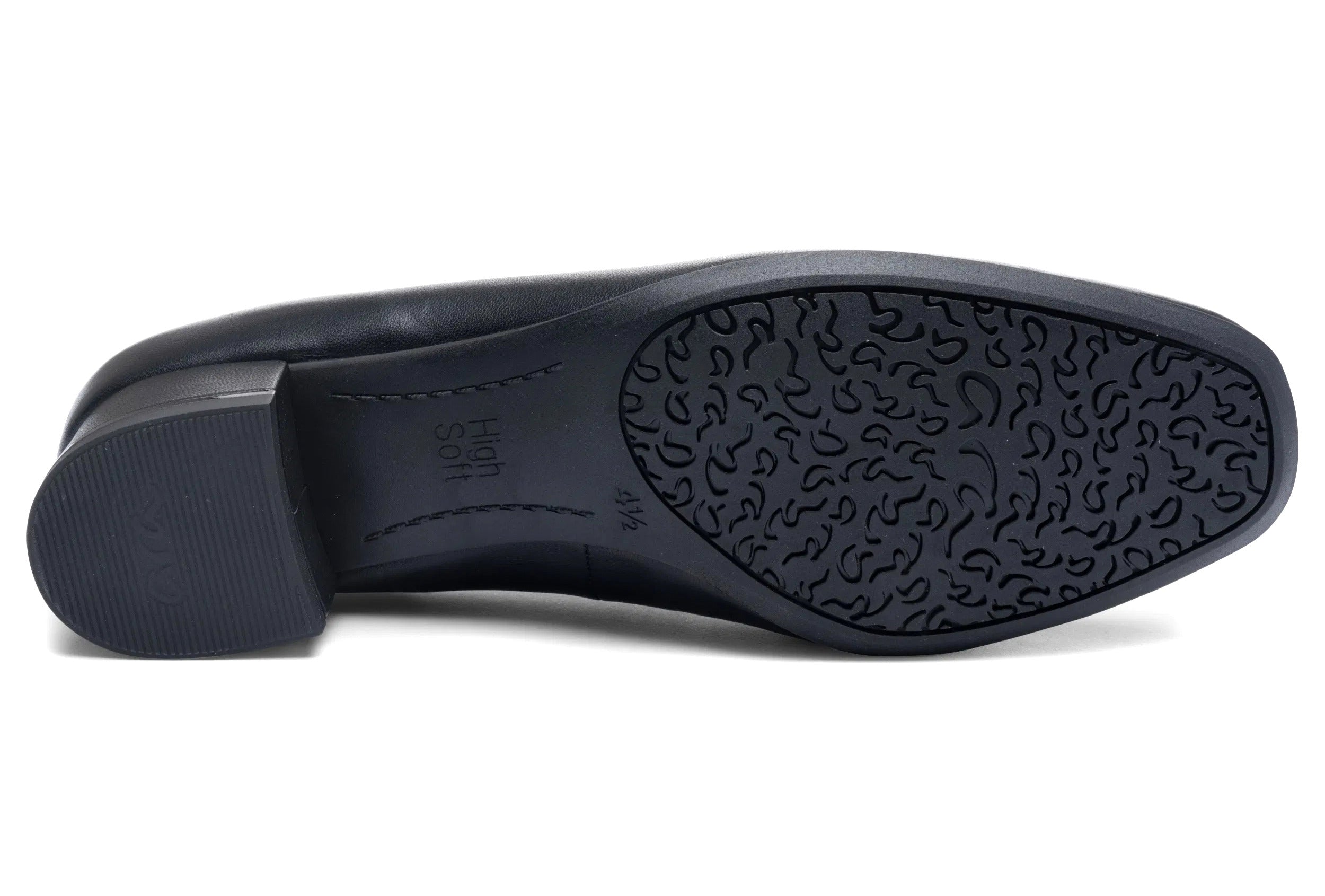 'Graz' women's wide fit (H) pump - Black