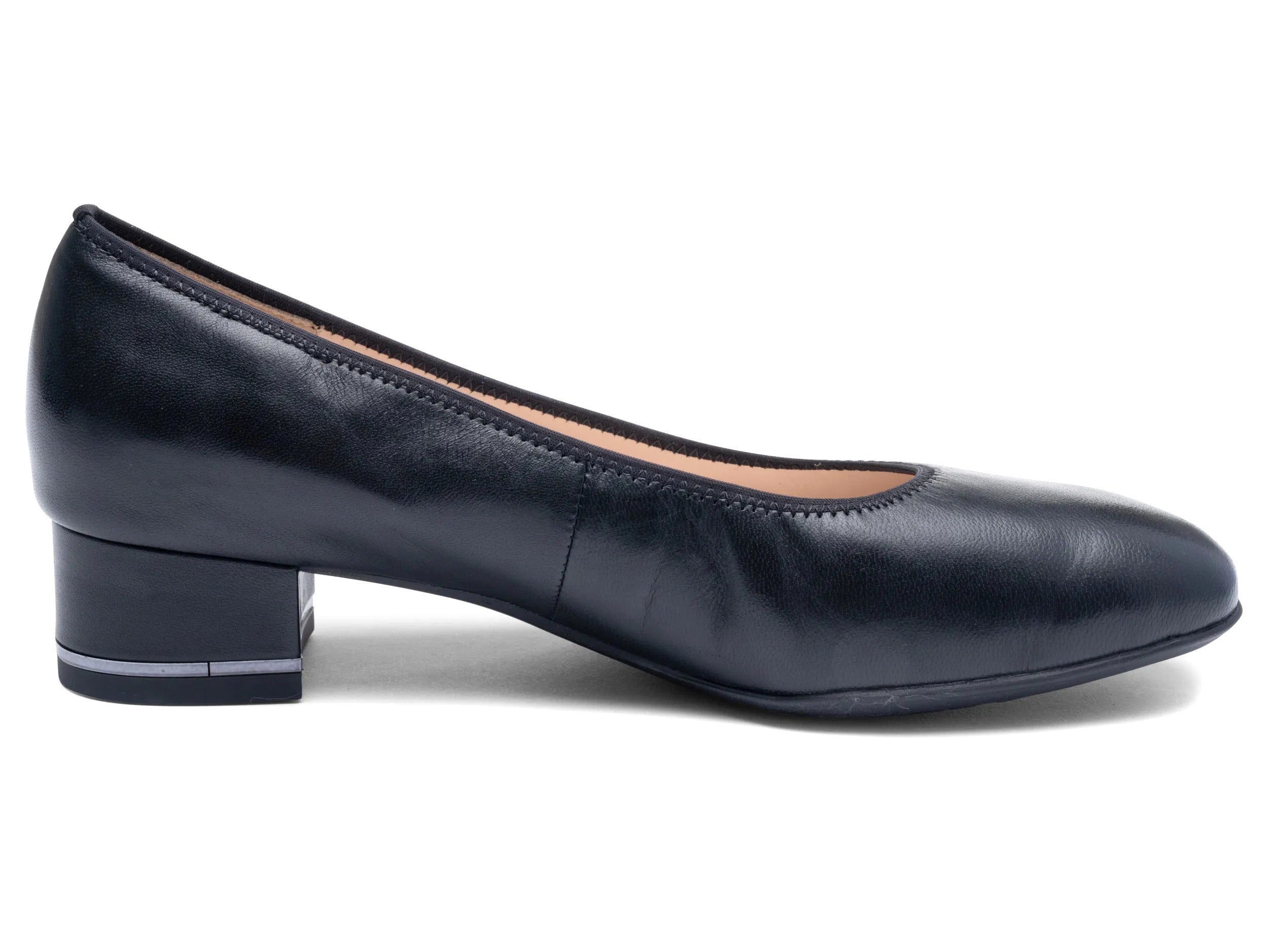 'Graz' women's wide fit (H) pump - Black