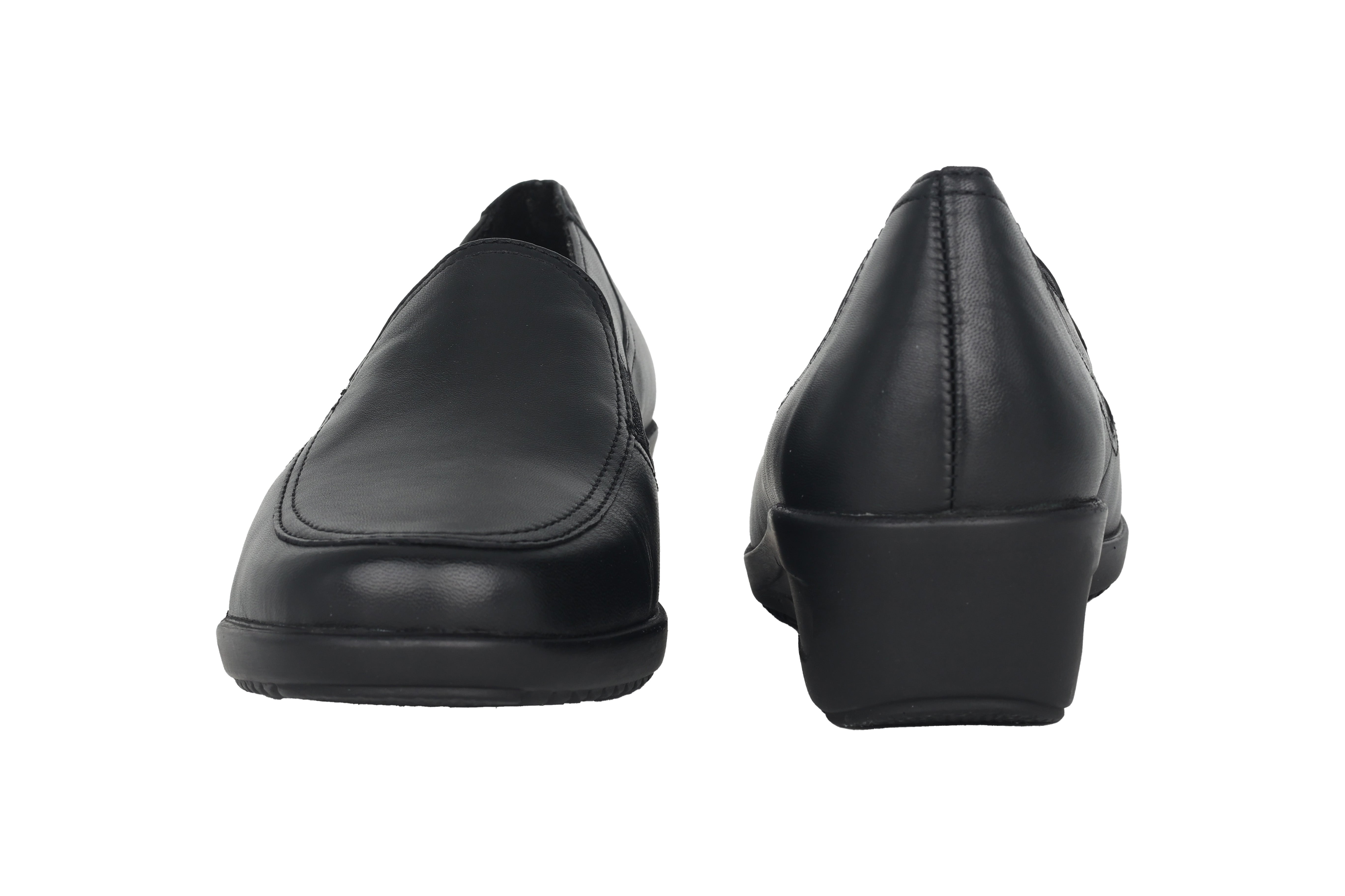 'Zürich' women's wide fit (H) loafer - black