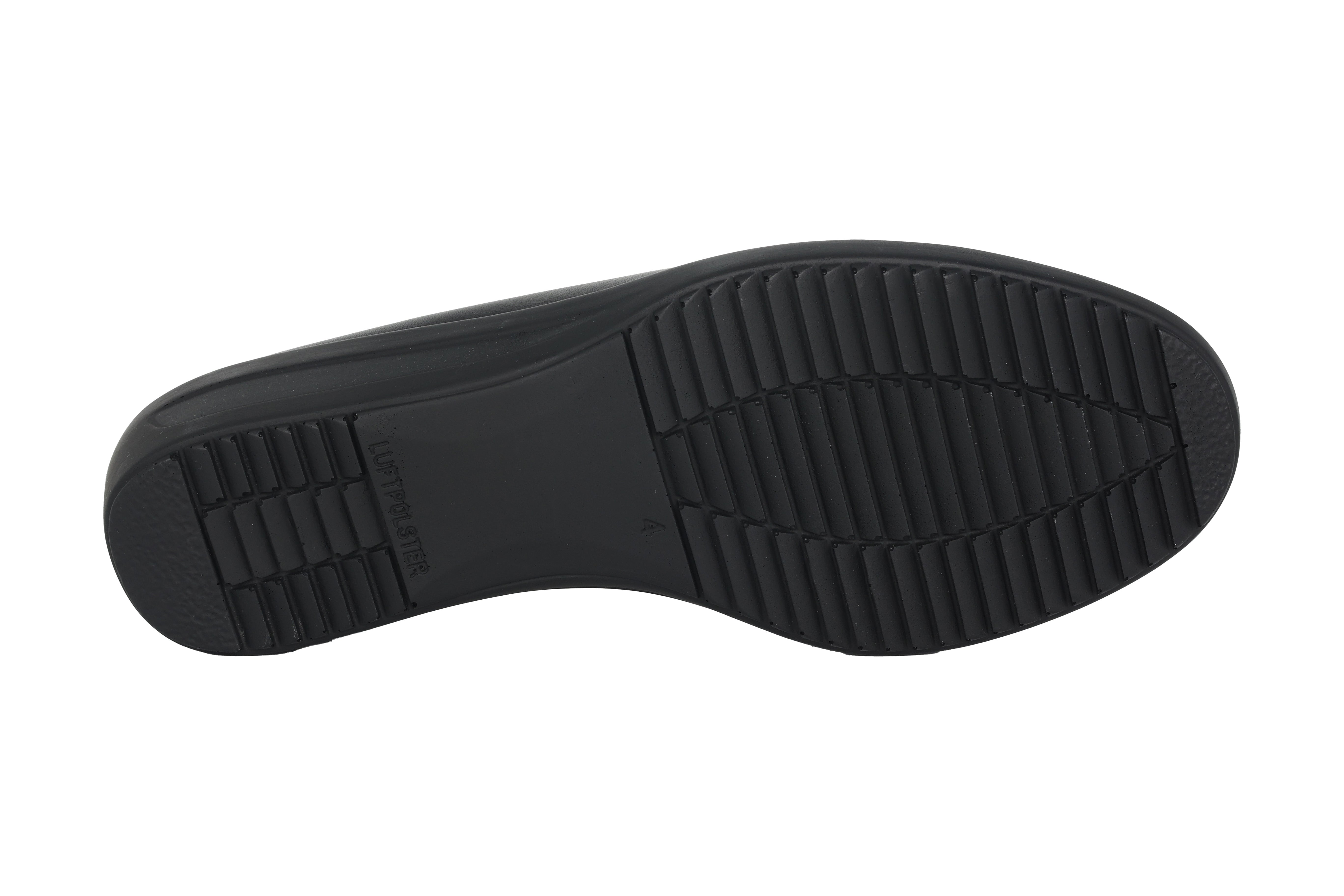 'Zürich' women's wide fit (H) loafer - black