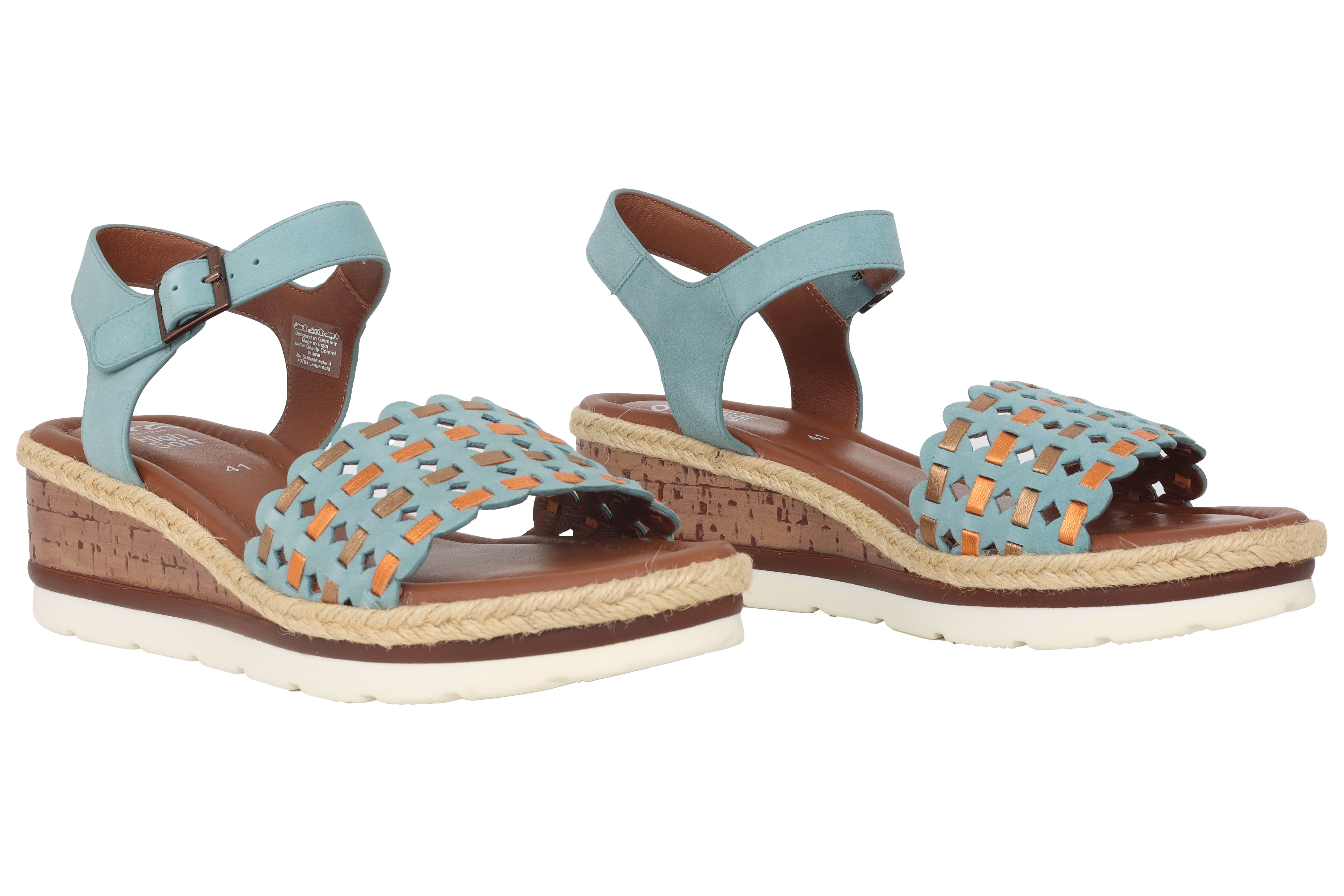 'Cadiz' women's sandal - Blue