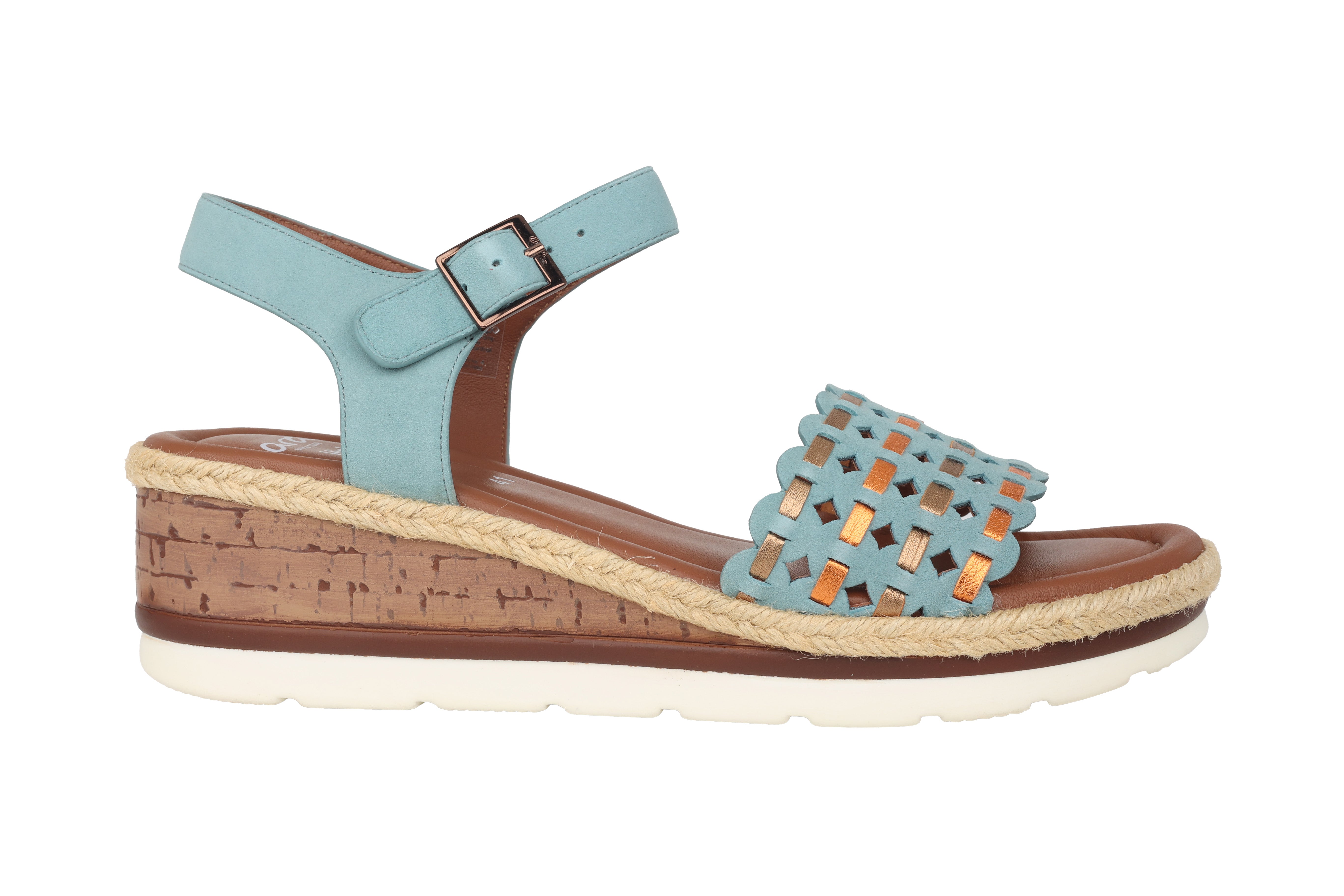 'Cadiz' women's sandal - Blue
