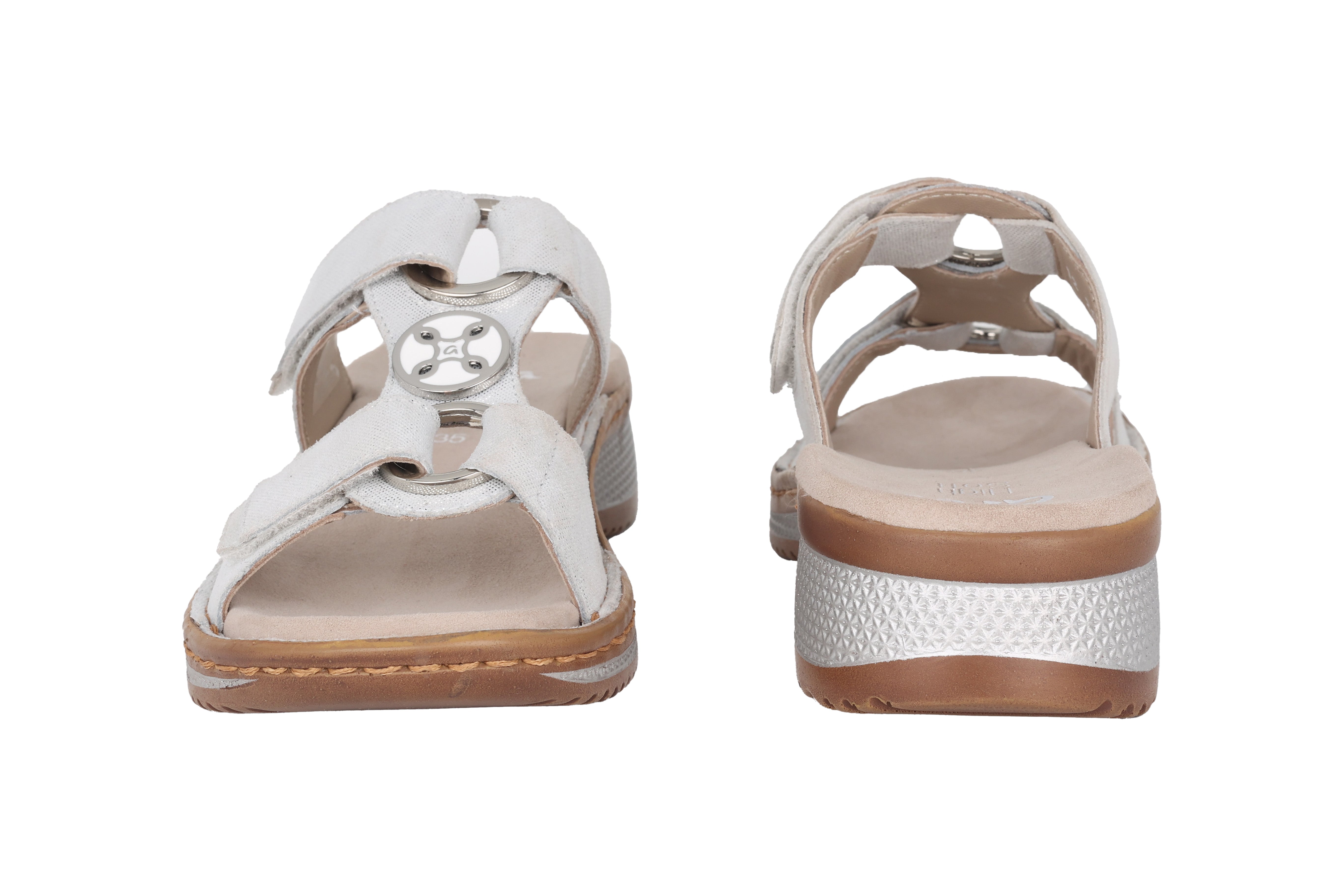 'Hawaii' women's slide sandal - Silver