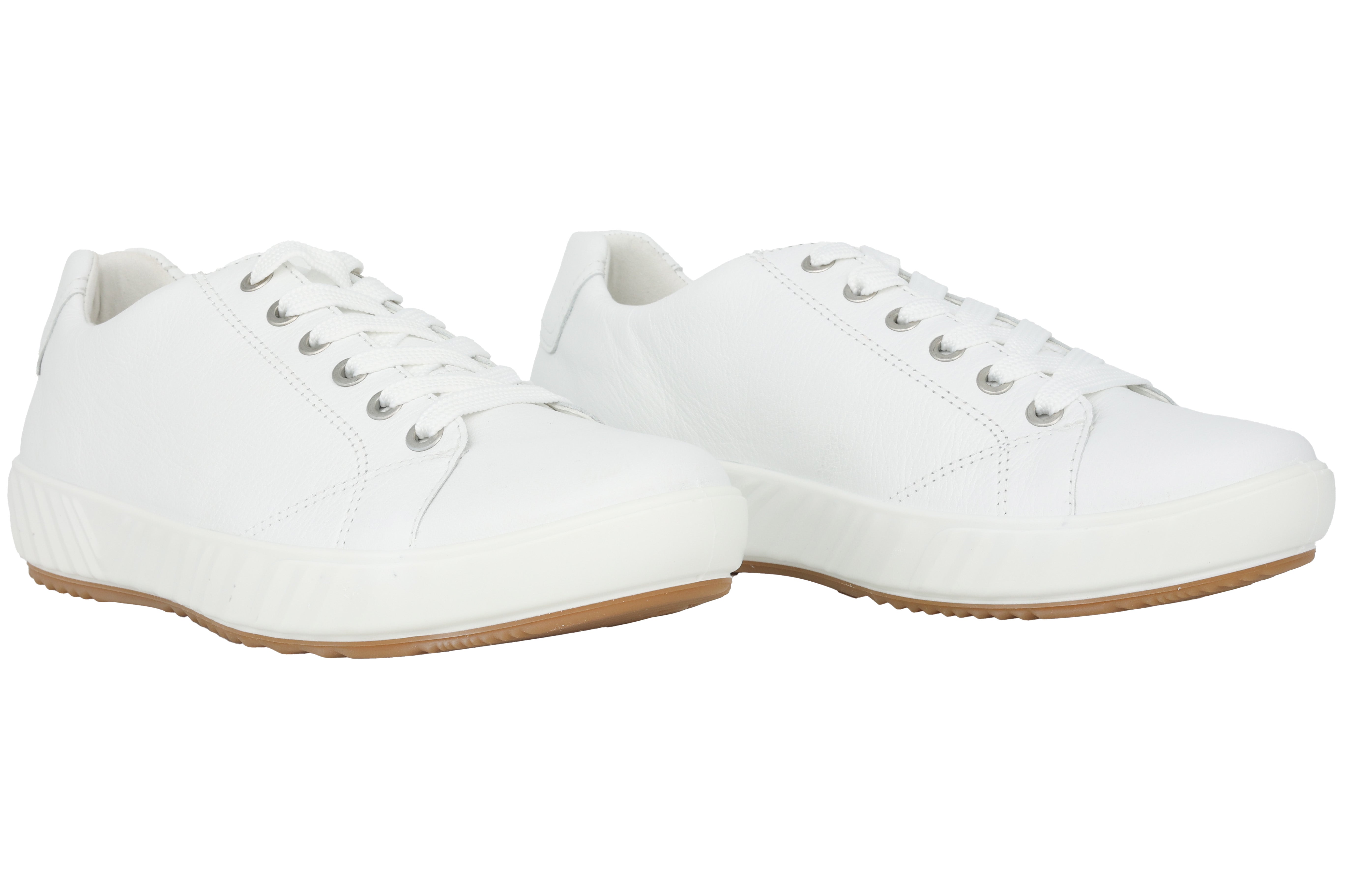 'Avio' women's wide fit (H) lace-up shoes - White