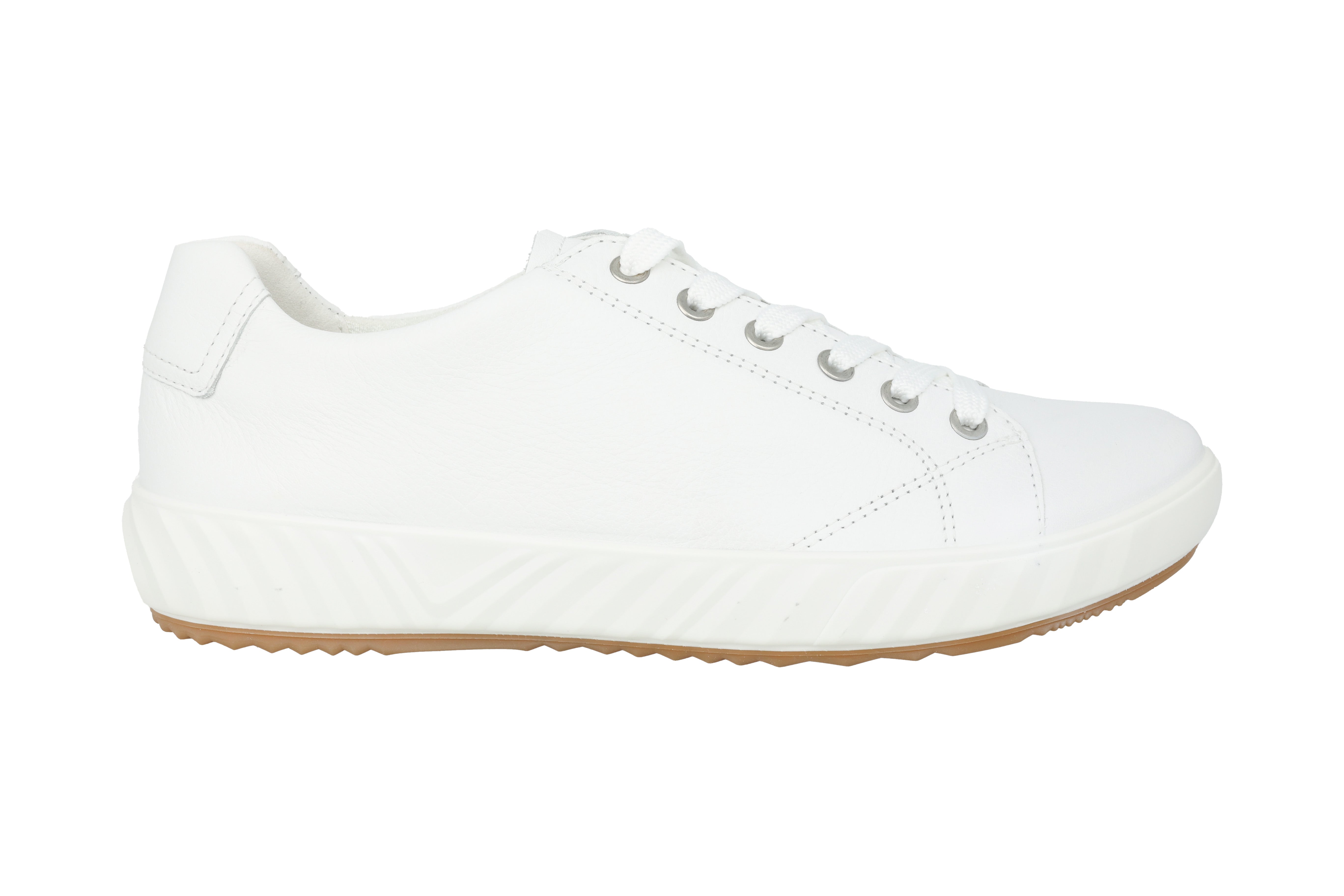 'Avio' women's wide fit (H) lace-up shoes - White