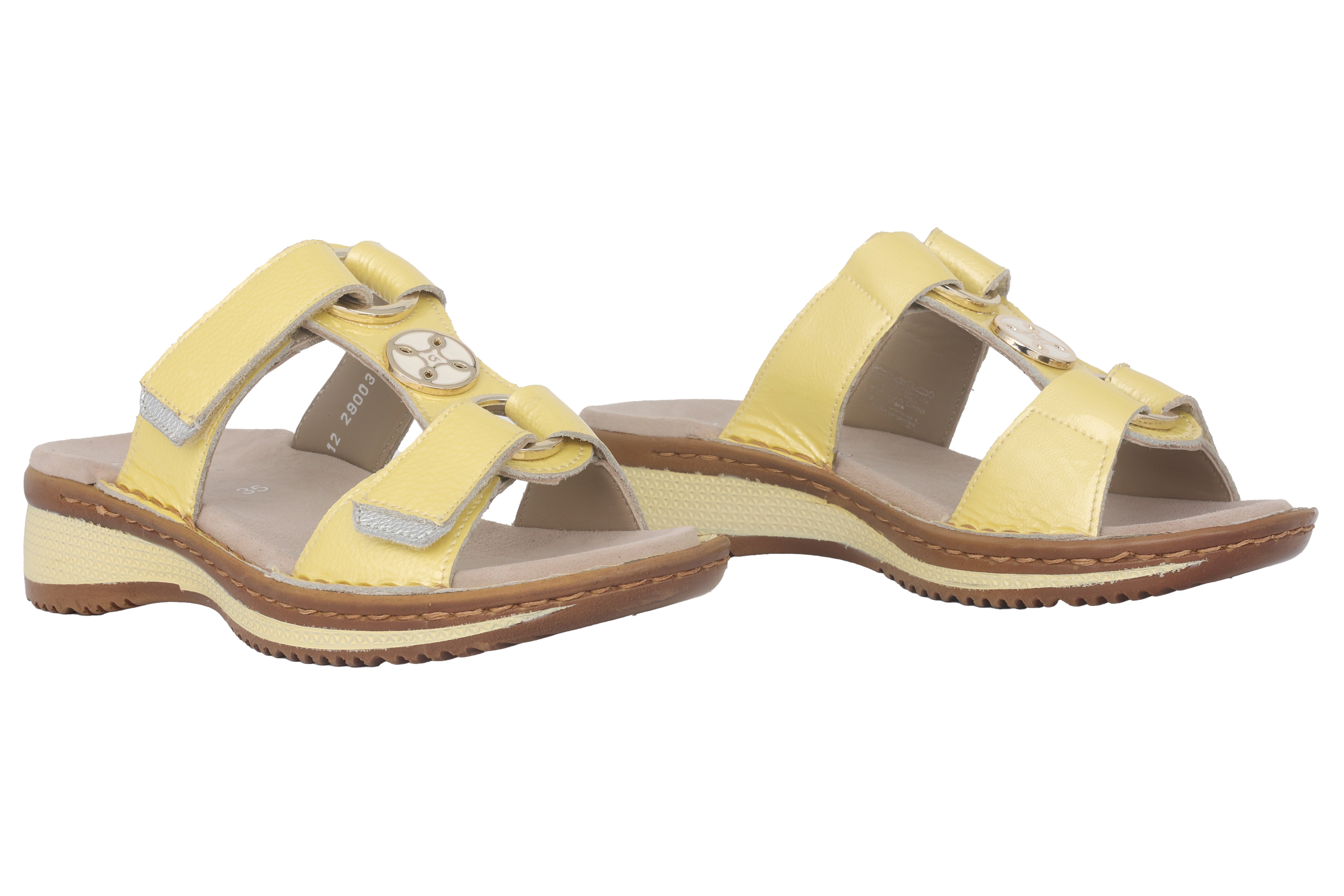 'Hawaii' women's slide sandal - yellow