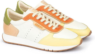 'Barcelona' women's lace - up sneaker - White mix - Chaplinshoes'Barcelona' women's lace - up sneaker - White mixPikolinos