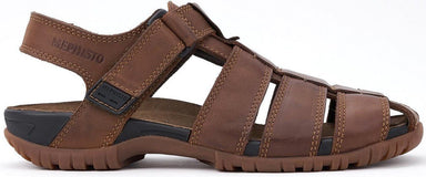 'BASILE' men's sandal - chestnut brown - Chaplinshoes'BASILE' men's sandal - chestnut brownMephisto