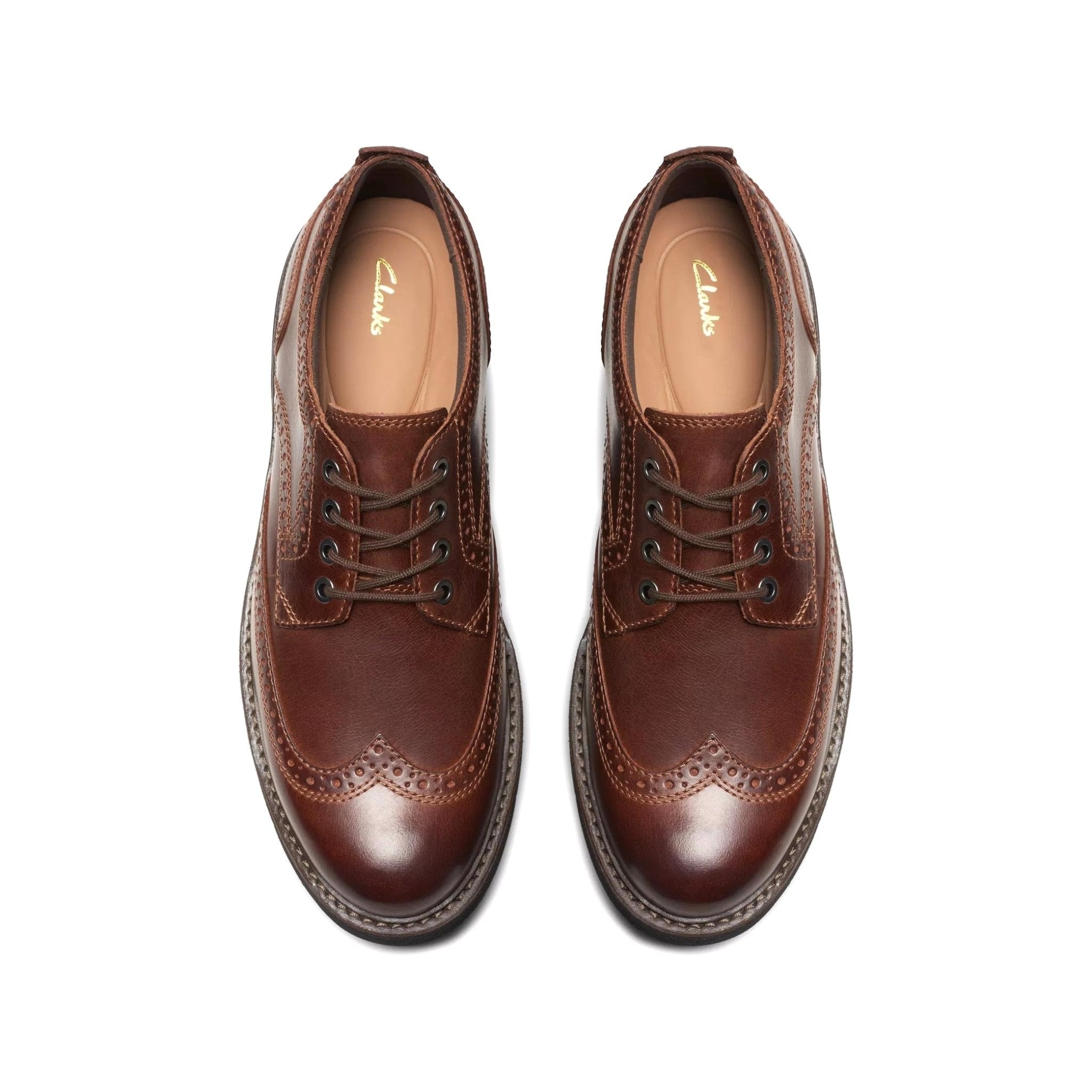 'Batcombe Far' men's lace - up shoe - Brown - Chaplinshoes'Batcombe Far' men's lace - up shoe - BrownClarks