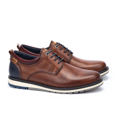 'Berna' men's dressed lace - up shoe - Brown - Chaplinshoes'Berna' men's dressed lace - up shoe - BrownPikolinos