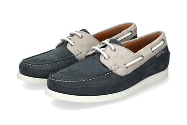 'Boating' men's boat shoes - Blue mix - Chaplinshoes'Boating' men's boat shoes - Blue mixMephisto