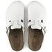 'Boston BS' unisex clog sandal - White - Chaplinshoes'Boston BS' unisex clog sandal - WhiteBirkenstock