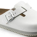 'Boston BS' unisex clog sandal - White - Chaplinshoes'Boston BS' unisex clog sandal - WhiteBirkenstock