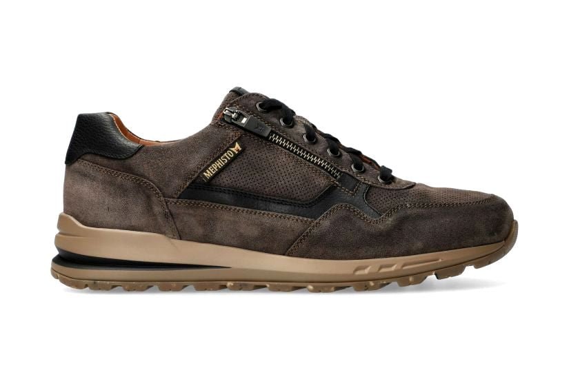 'Bradley' men's sneaker - brown suede - Chaplinshoes'Bradley' men's sneaker - brown suedeMephisto