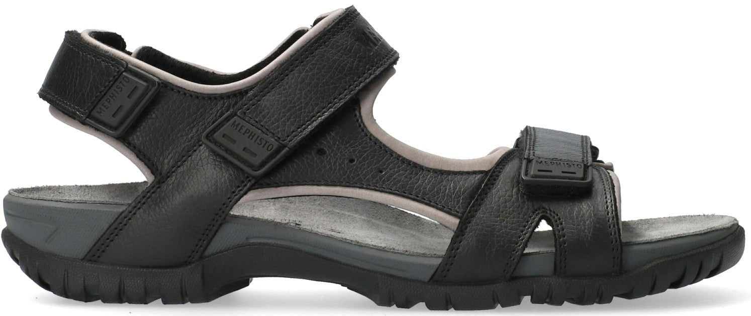 Mephisto Brice - Chaussure Confortable En Cuir Nubuck Avec Velcro