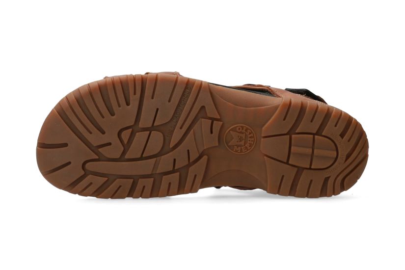 'Brice' men's sandal - Chestnut Brown