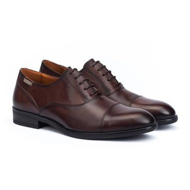 'Bristol' men's smart city lace - up shoe - Dark brown - Chaplinshoes'Bristol' men's smart city lace - up shoe - Dark brownPikolinos