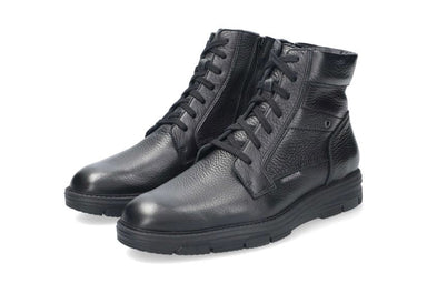 'Cameron' men's lace - zip boot - black - Chaplinshoes'Cameron' men's lace - zip boot - blackMephisto