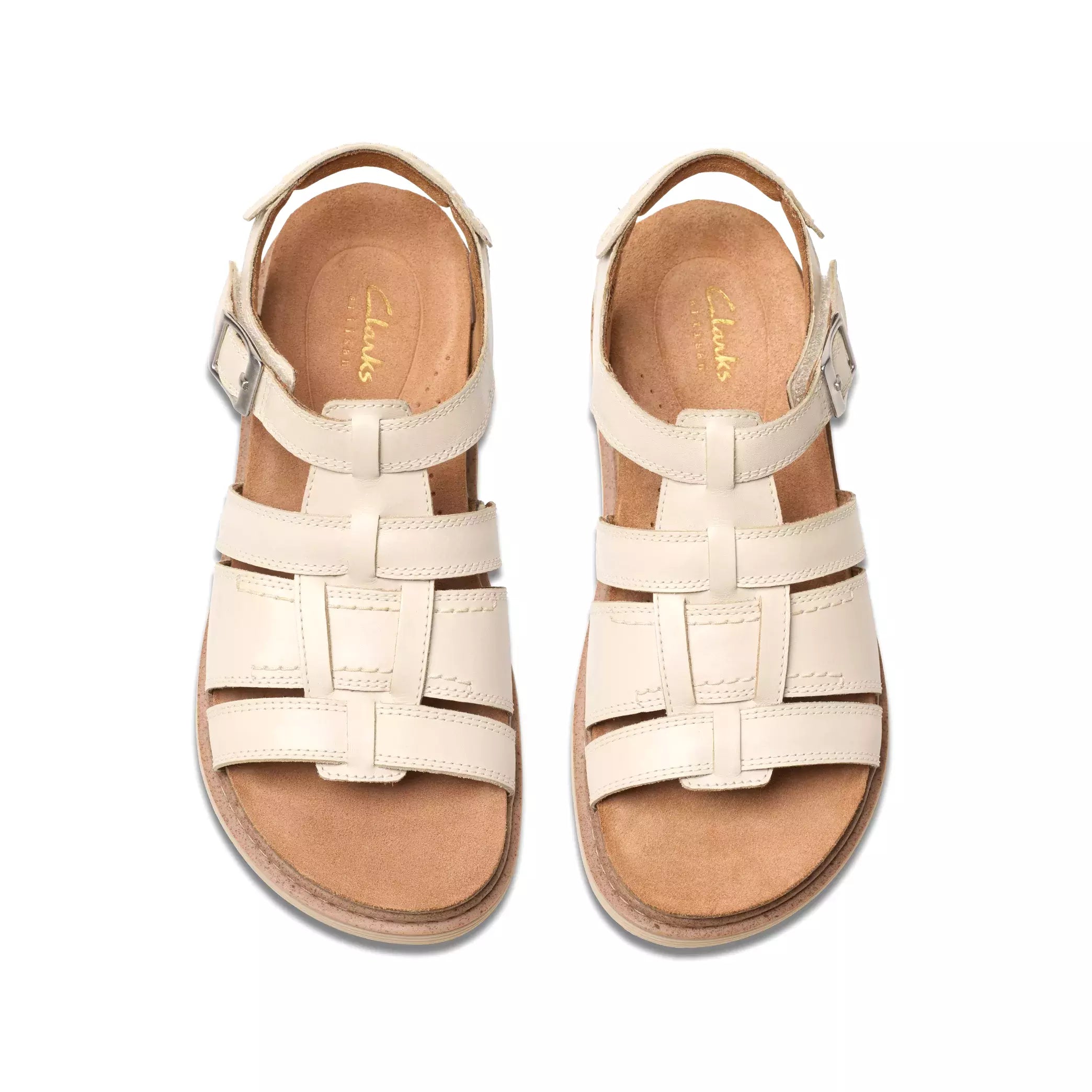 'Arwell Sun' women's sandal - off white