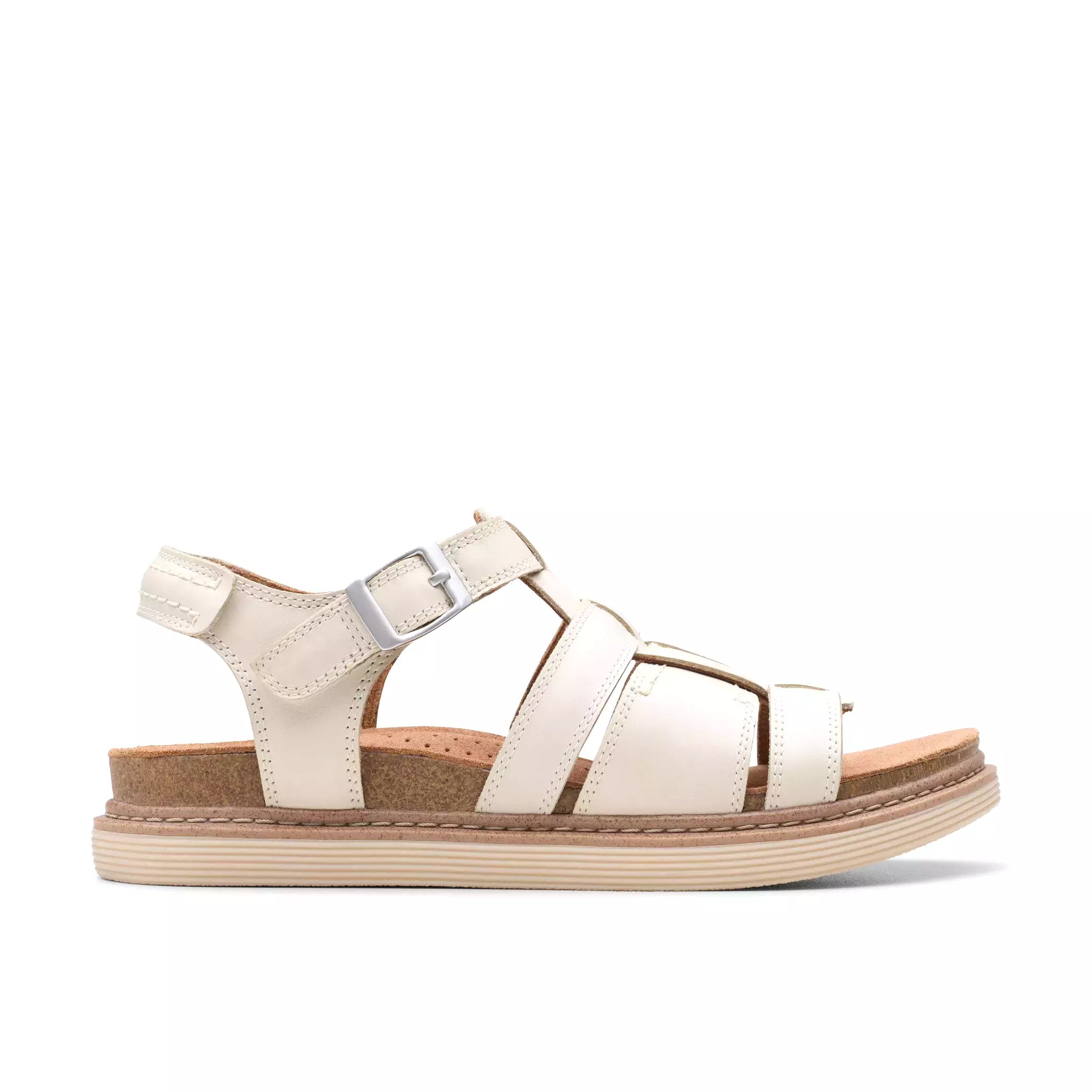 'Arwell Sun' women's sandal - off white