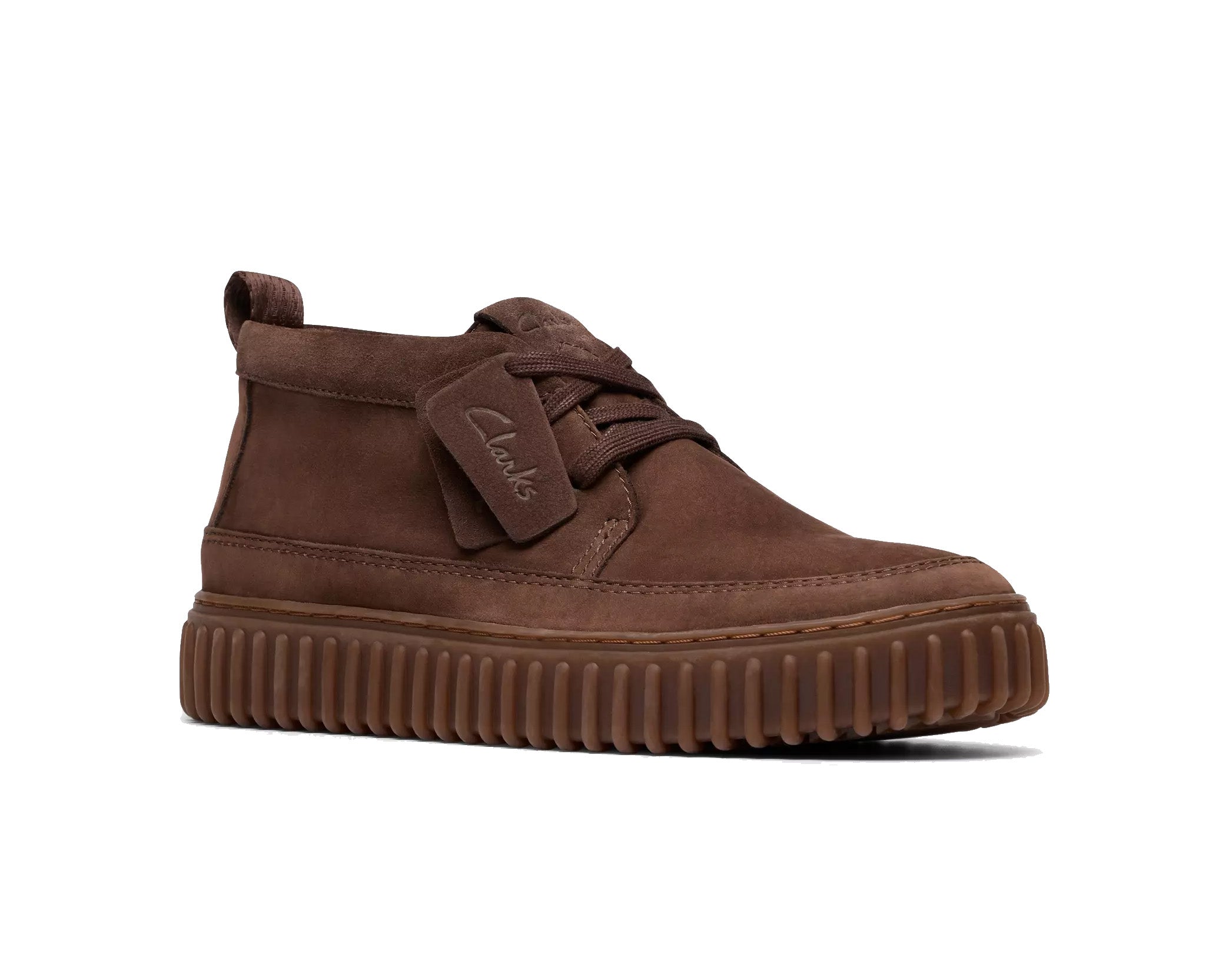 'Torhill Lace Hi' men's ankle boot - brown