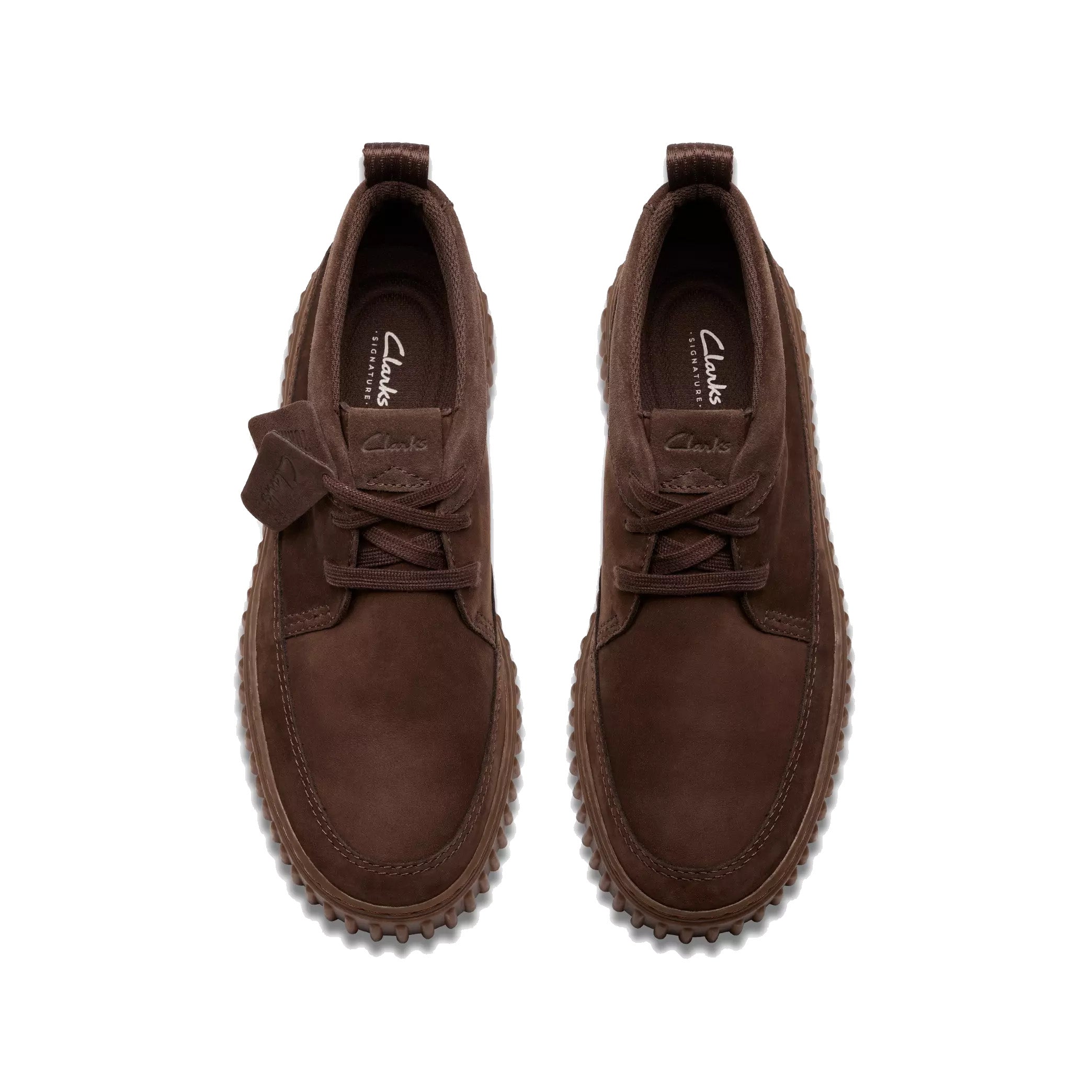 'Torhill Lace Hi' men's ankle boot - brown