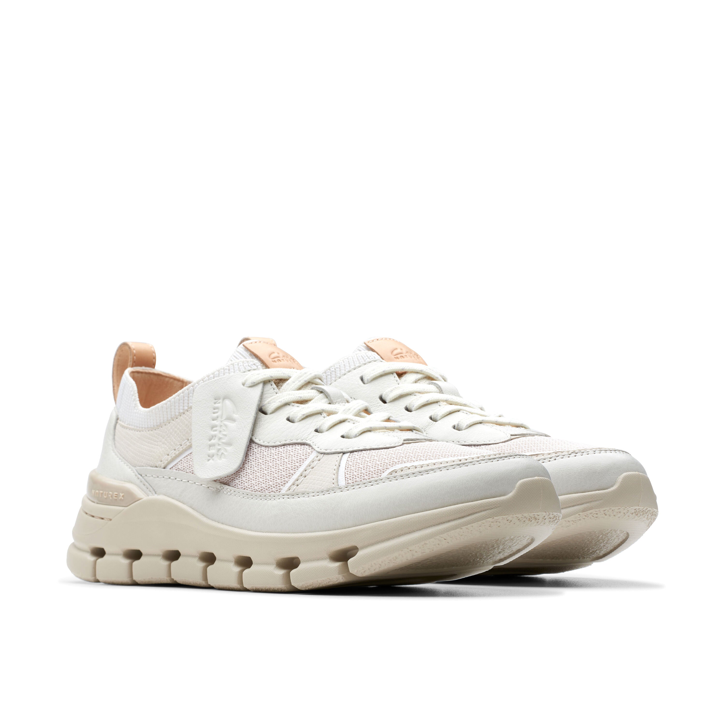 'Nature X Cove' women's walking sneakers - Off white